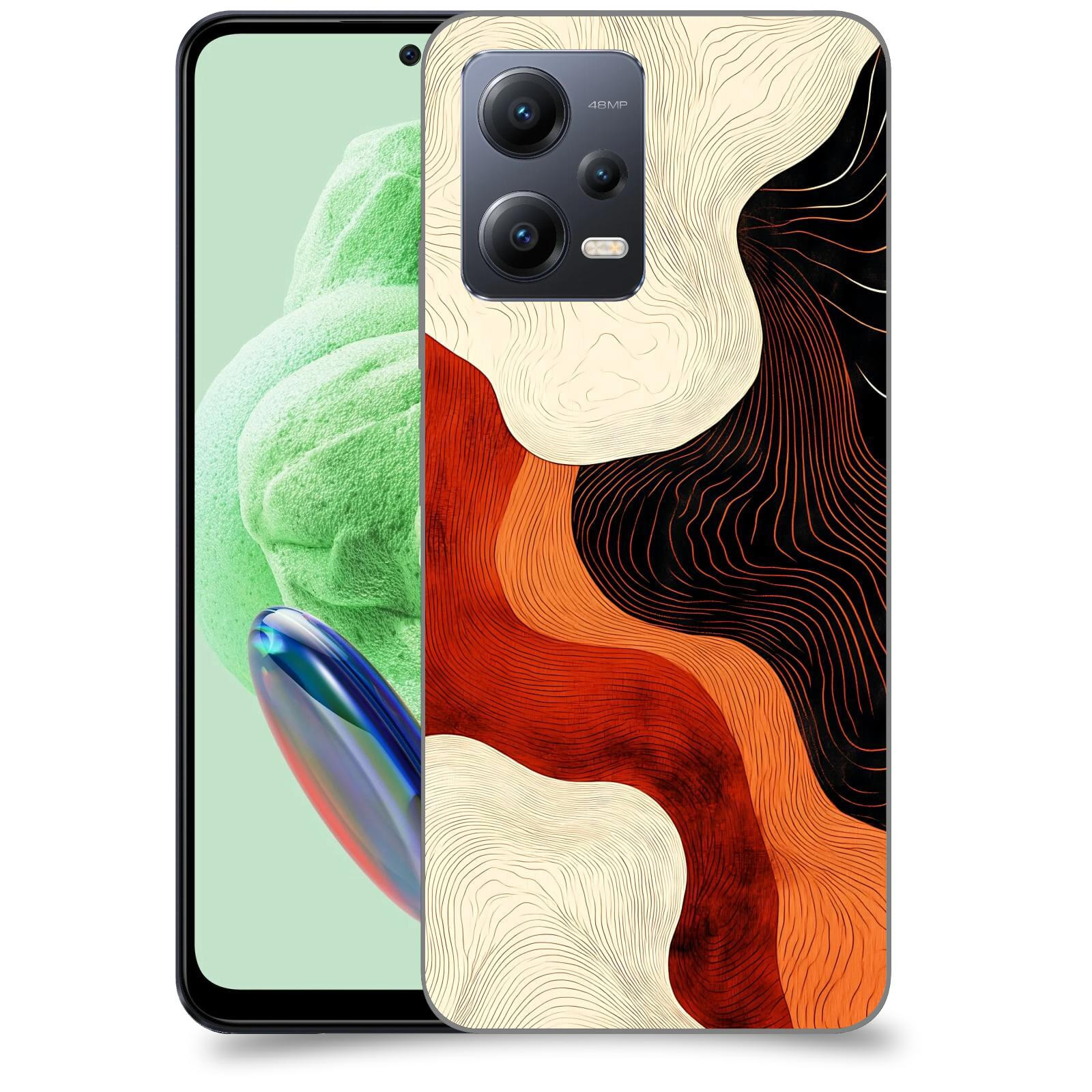 ACOVER Kryt na mobil Xiaomi Redmi Note 12 PRO 5G - Dřevěná harmonie