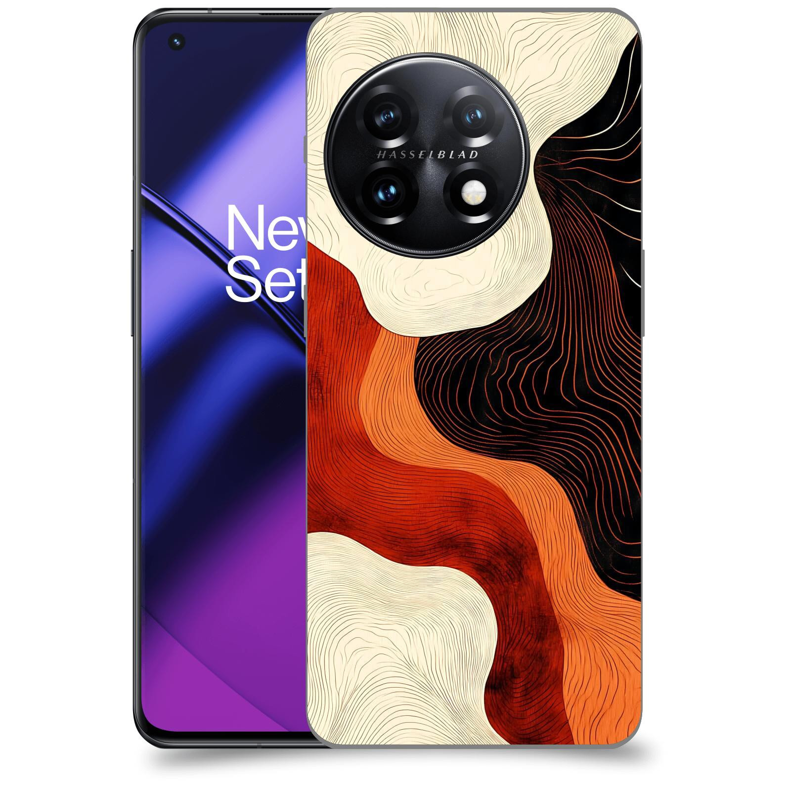 ACOVER Kryt na mobil OnePlus 11 5G - Dřevěná harmonie