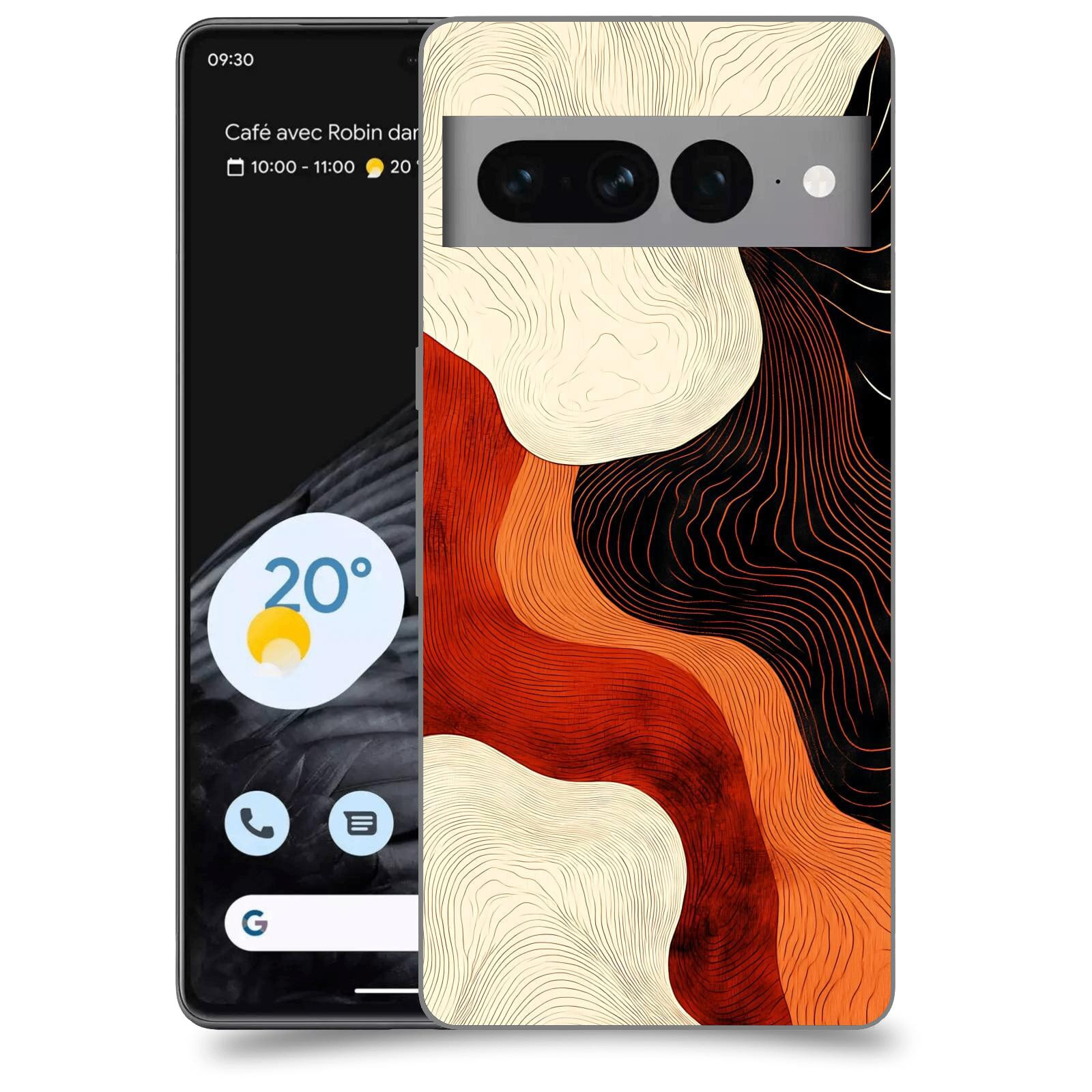 ACOVER Kryt na mobil Google pixel 7 pro - Dřevěná harmonie