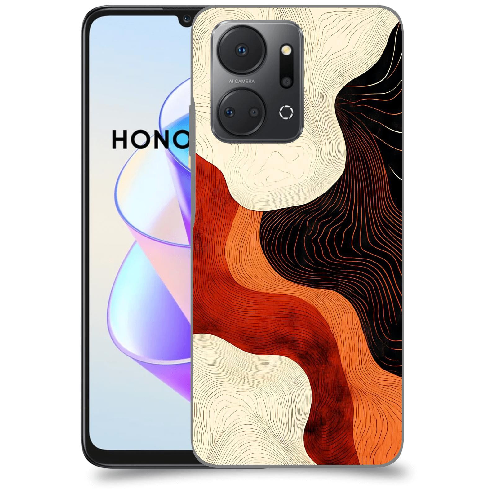 ACOVER Kryt na mobil HONOR X7a - Dřevěná harmonie