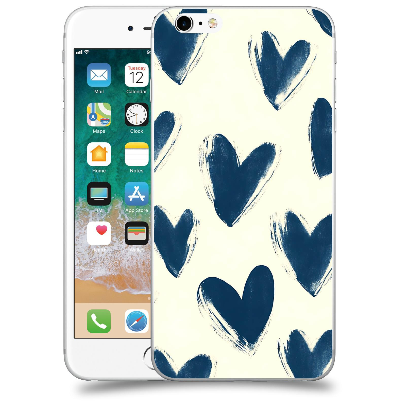 ACOVER Kryt na mobil Apple iPhone 6 Plus/6S Plus - Blue hearts
