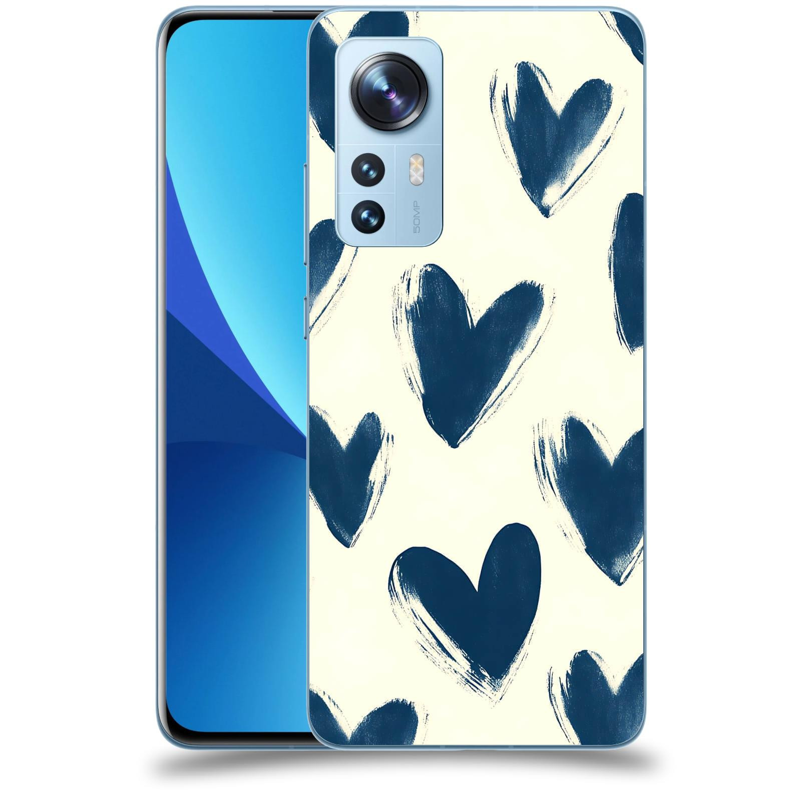 ACOVER Kryt na mobil Xiaomi 12X - Blue hearts