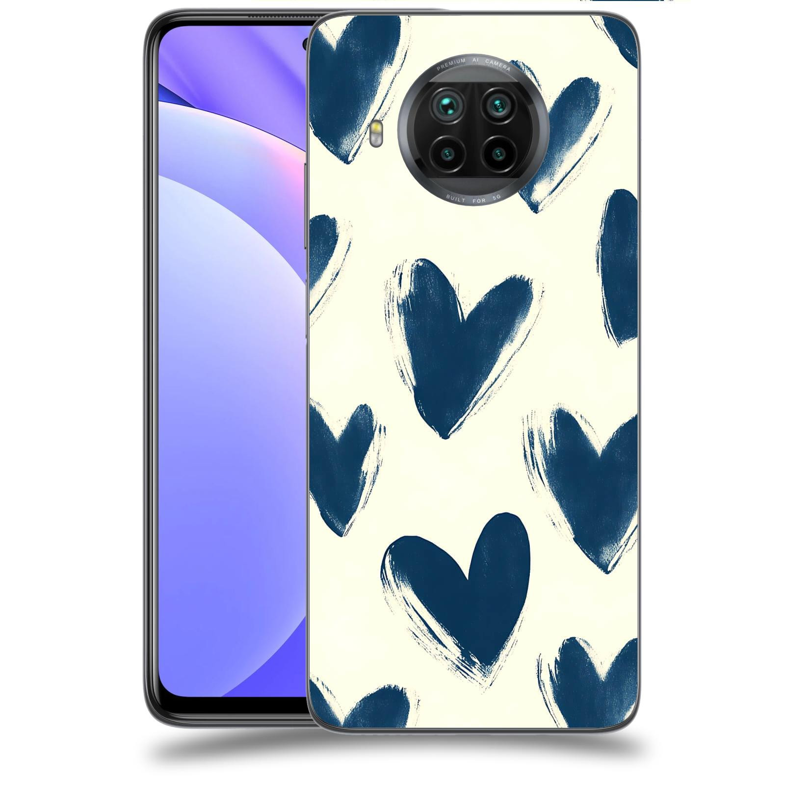 ACOVER Kryt na mobil Xiaomi Mi 10T Lite - Blue hearts
