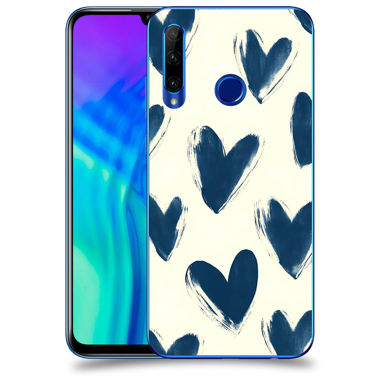 ACOVER Kryt na mobil Honor 20 Lite - Blue hearts