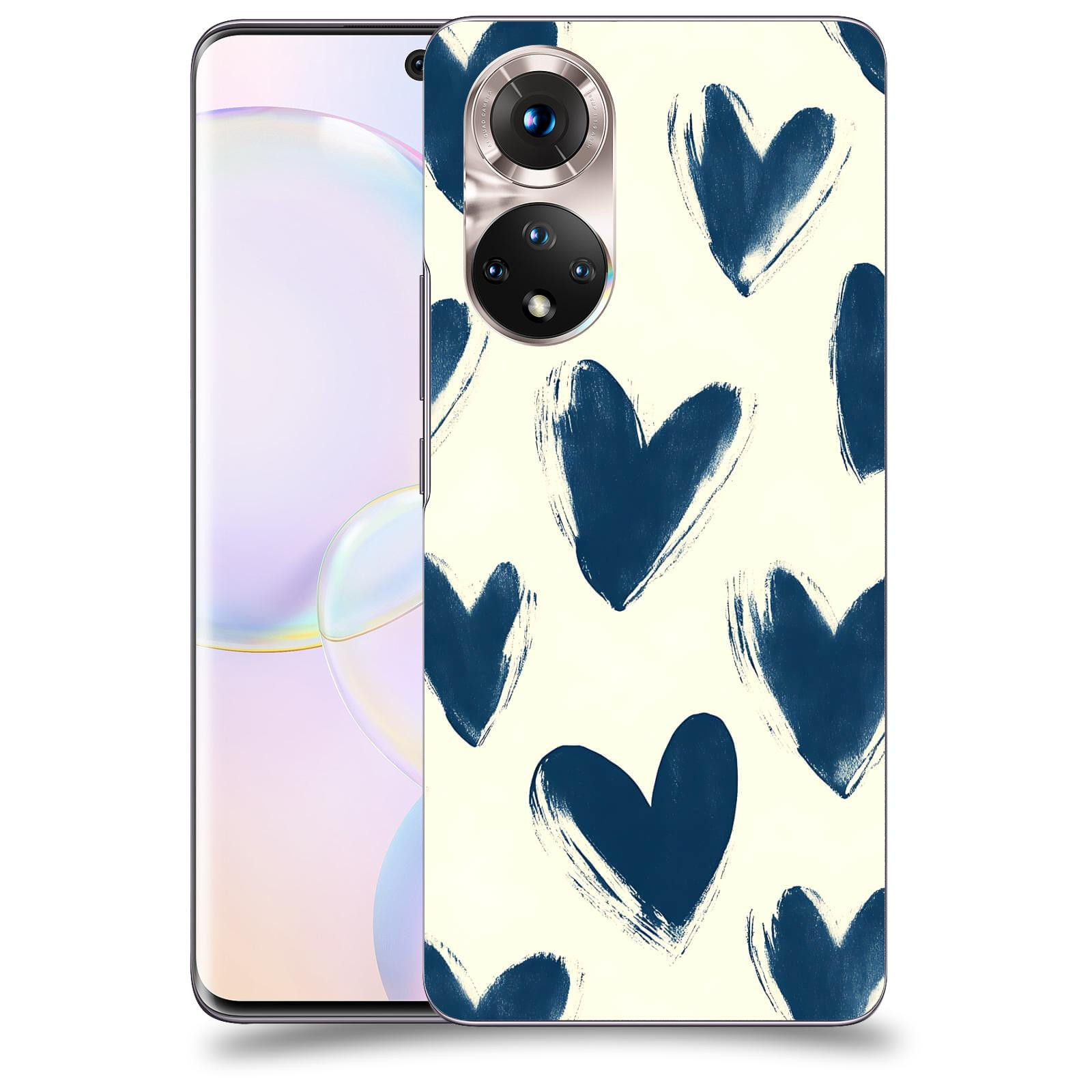 ACOVER Kryt na mobil Honor 50 5G - Blue hearts