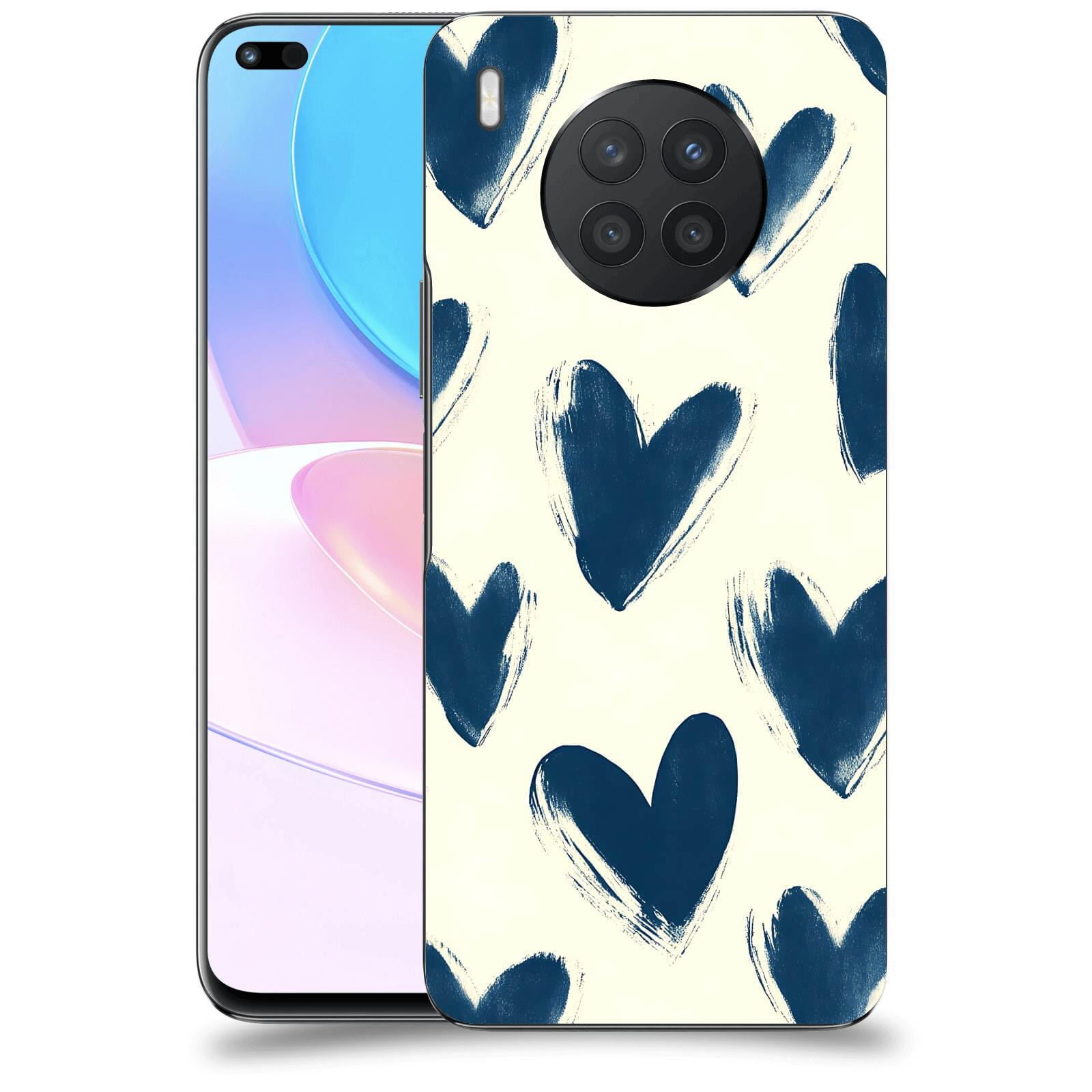 ACOVER Kryt na mobil Honor 50 Lite - Blue hearts