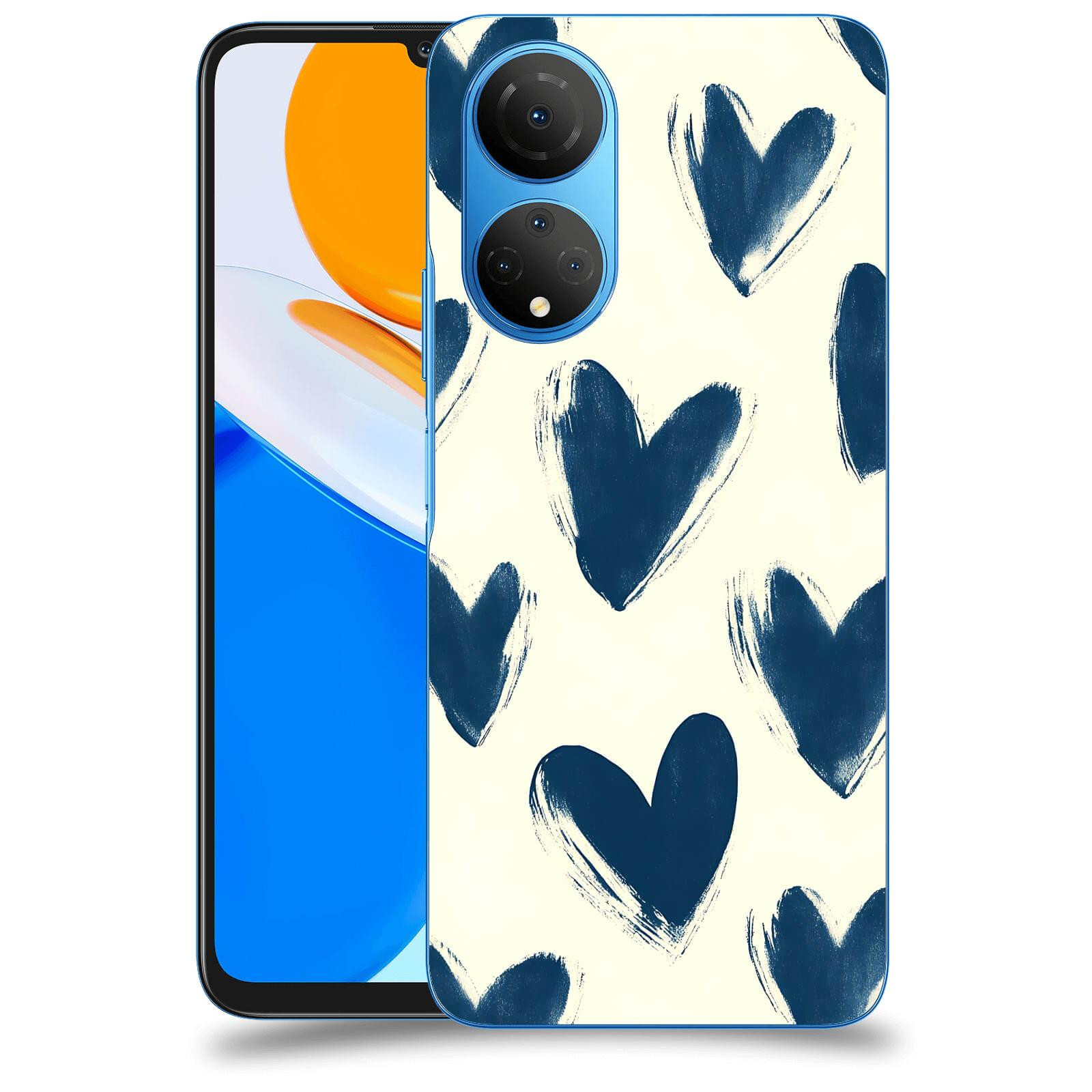 ACOVER Kryt na mobil Honor X7 - Blue hearts