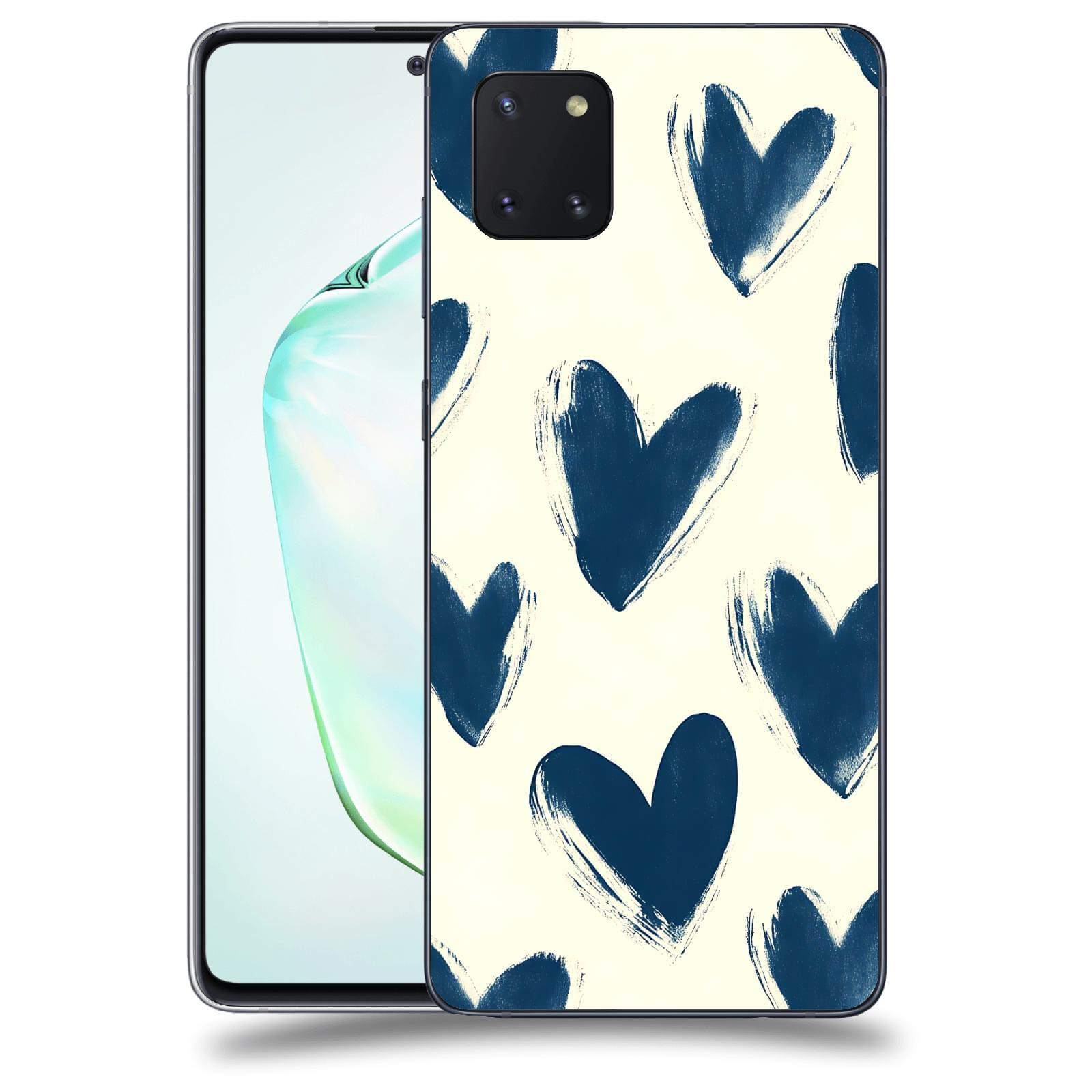 ACOVER Kryt na mobil Samsung Galaxy Note 10 Lite N770F - Blue hearts