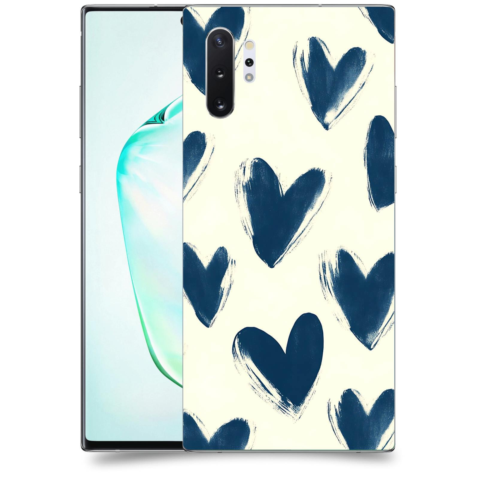 ACOVER Kryt na mobil Samsung Galaxy Note 10+ N975F - Blue hearts
