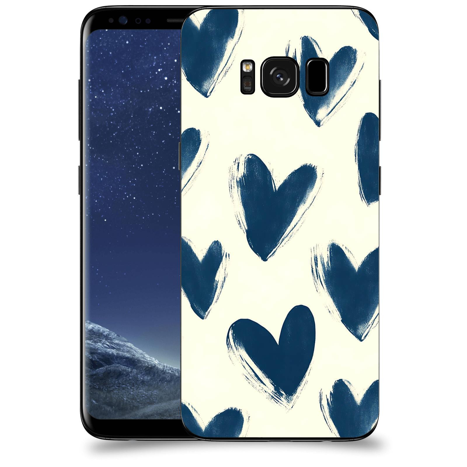 ACOVER Kryt na mobil Samsung Galaxy S8 G950F - Blue hearts