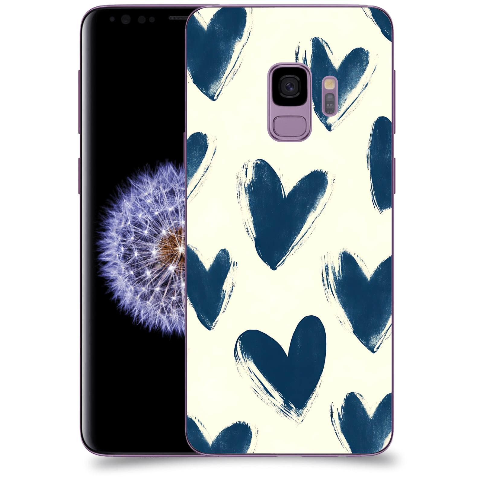 ACOVER Kryt na mobil Samsung Galaxy S9 G960F - Blue hearts