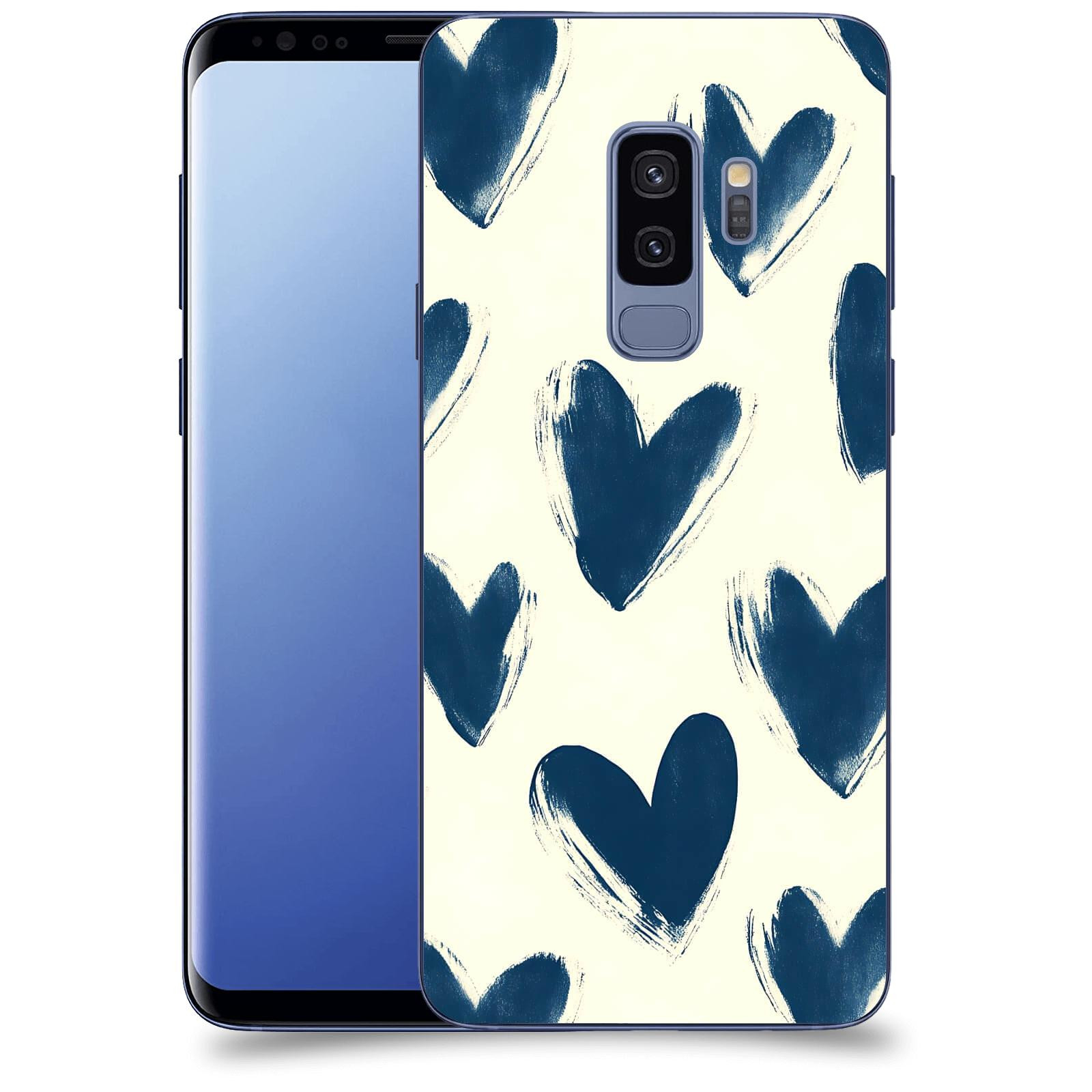 ACOVER Kryt na mobil Samsung Galaxy S9 Plus G965F - Blue hearts