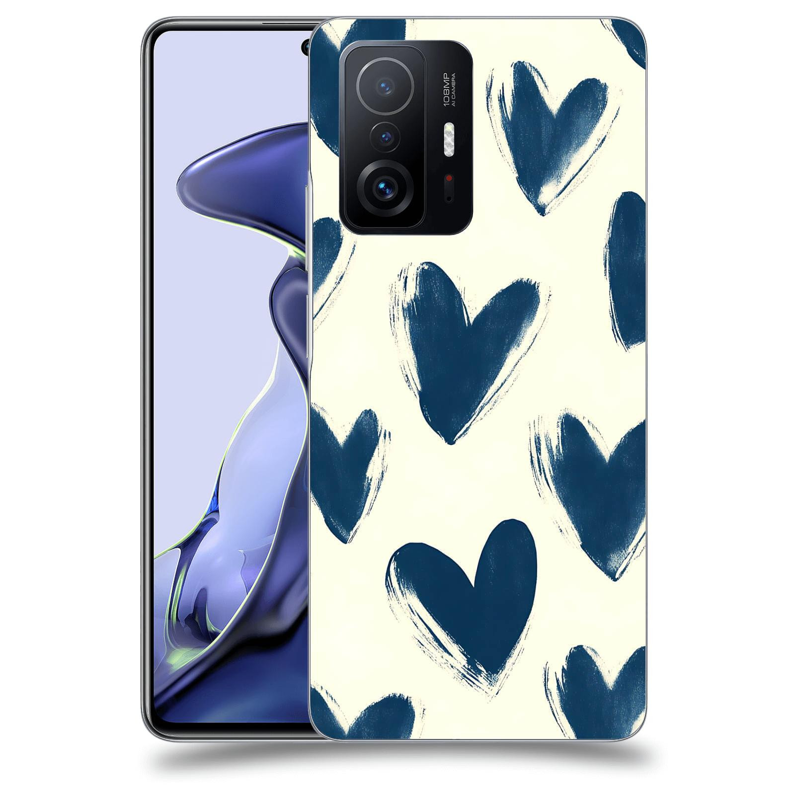 ACOVER Kryt na mobil Xiaomi 11T - Blue hearts