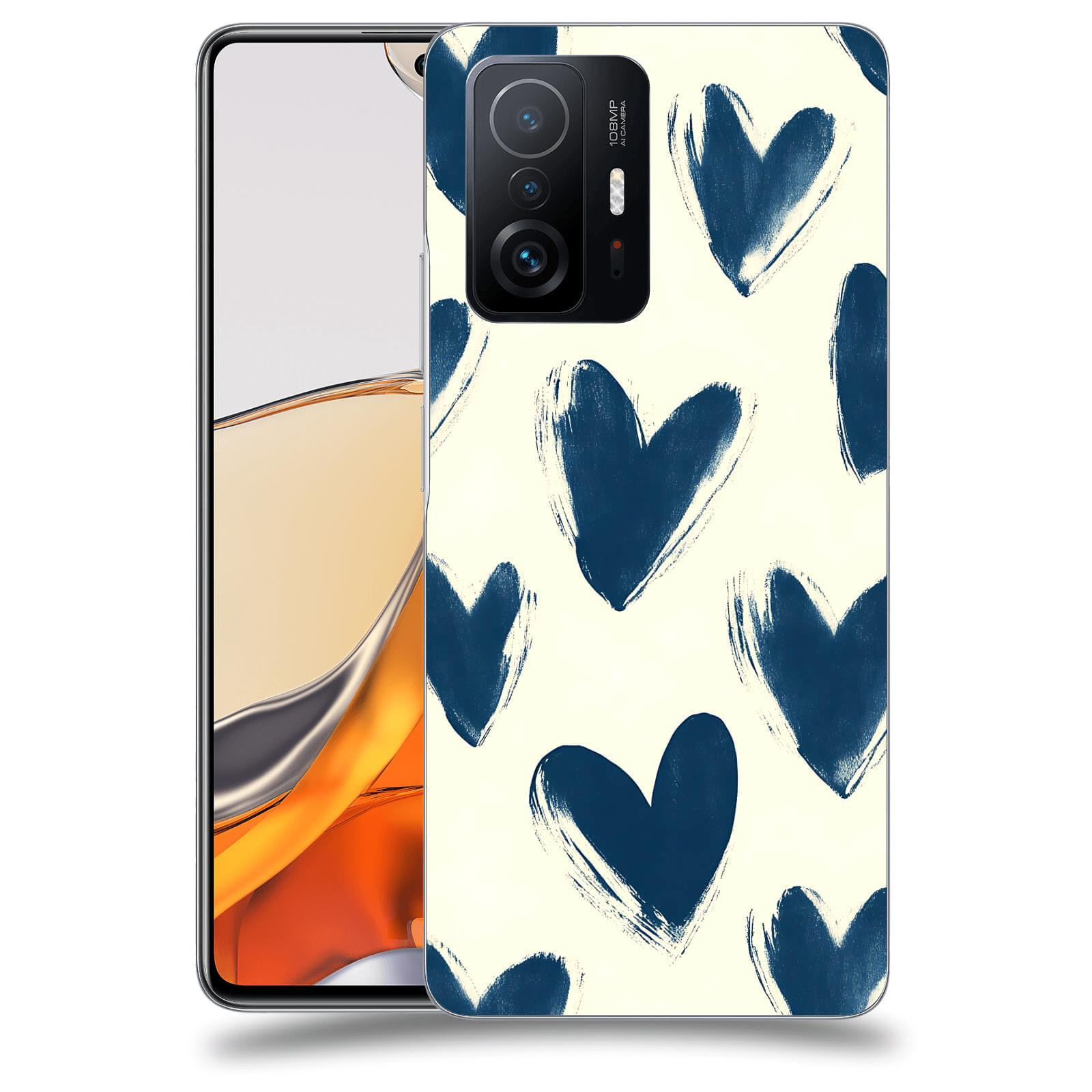 ACOVER Kryt na mobil Xiaomi 11T Pro - Blue hearts