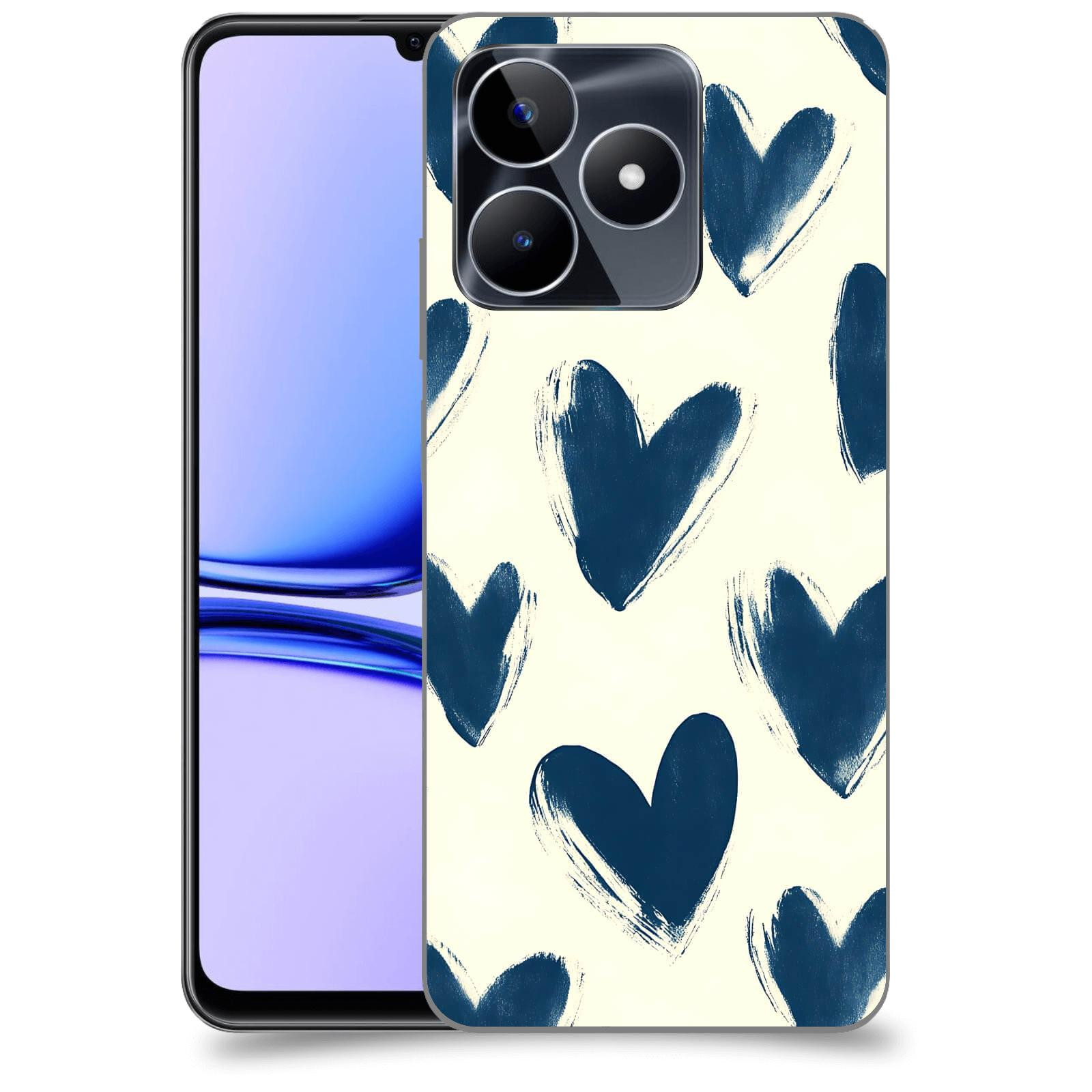 ACOVER Kryt na mobil Realme C53 - Blue hearts
