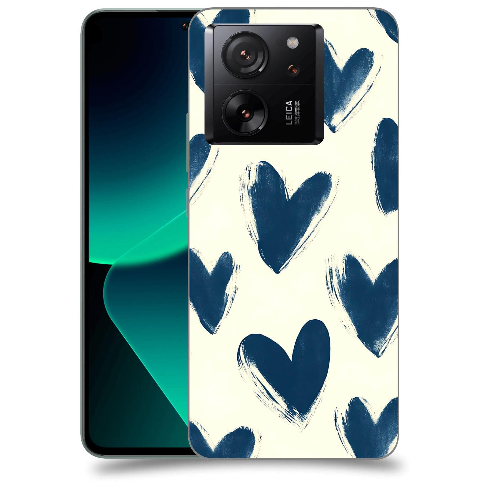 ACOVER Kryt na mobil Xiaomi 13T pro - Blue hearts