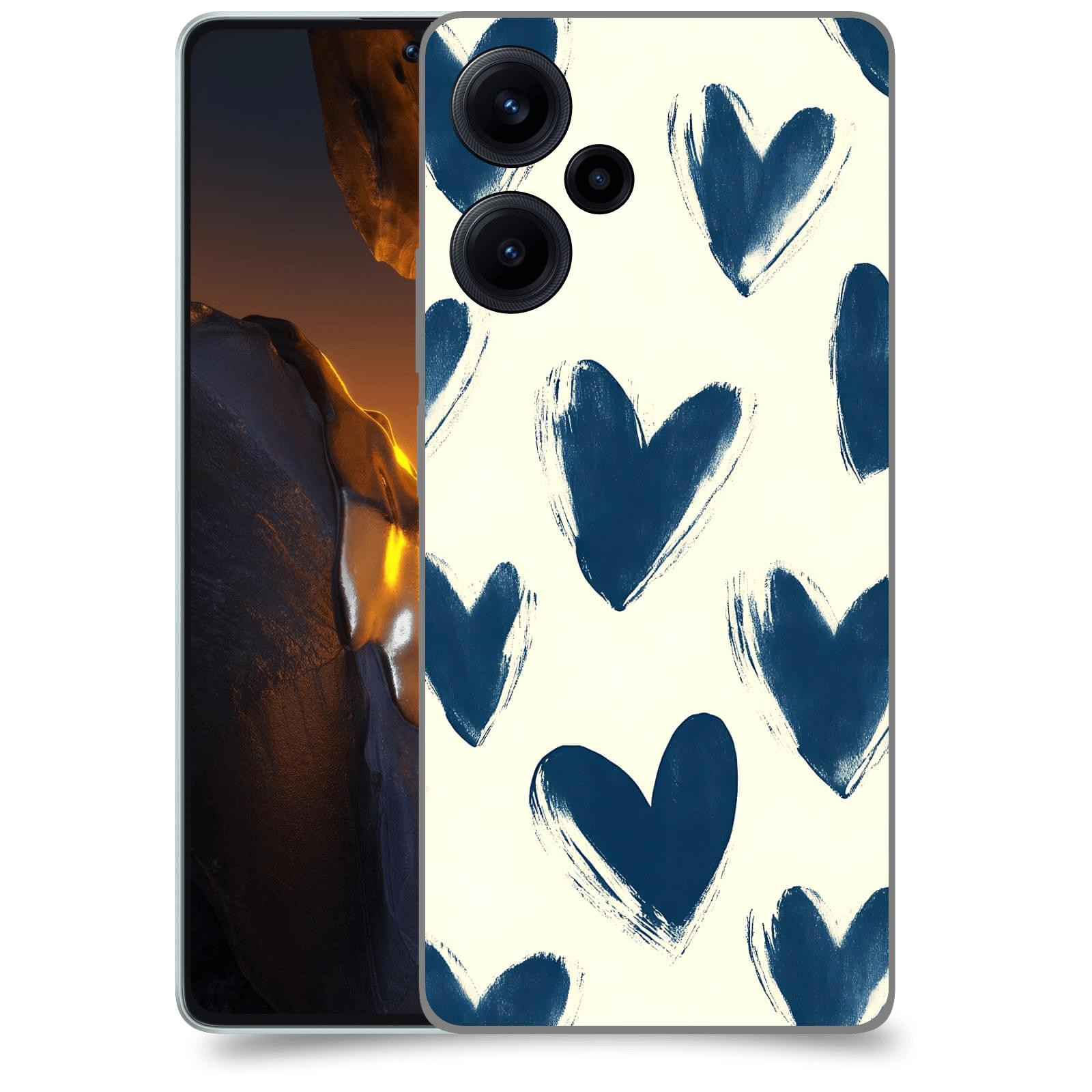 ACOVER Kryt na mobil Xiaomi Poco F5 - Blue hearts