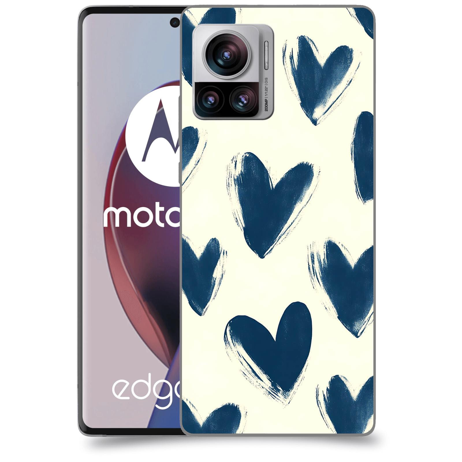 ACOVER Kryt na mobil Motorola Edge 30 Ultra - Blue hearts