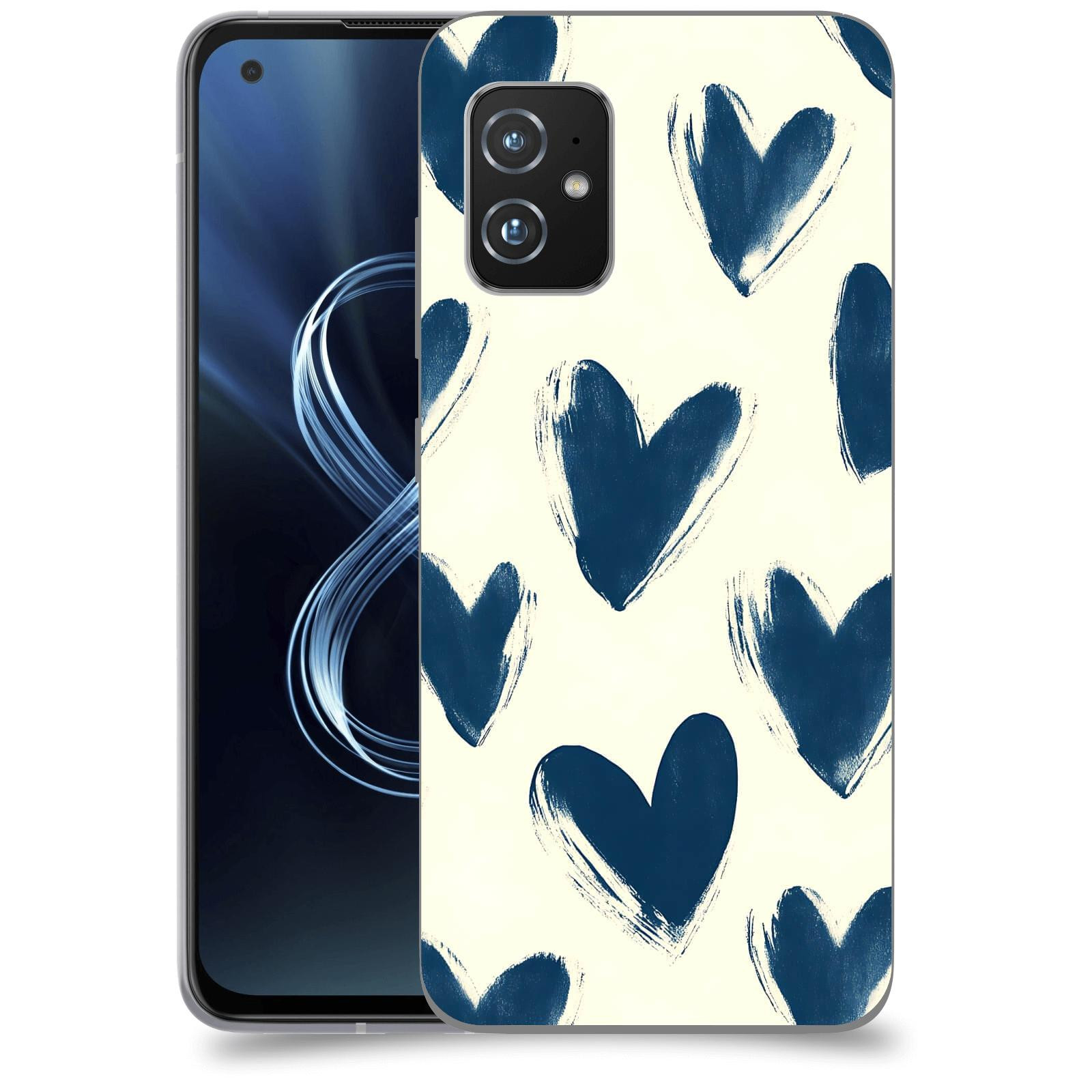 ACOVER Kryt na mobil Honor Magic5 Lite 5G - Blue hearts