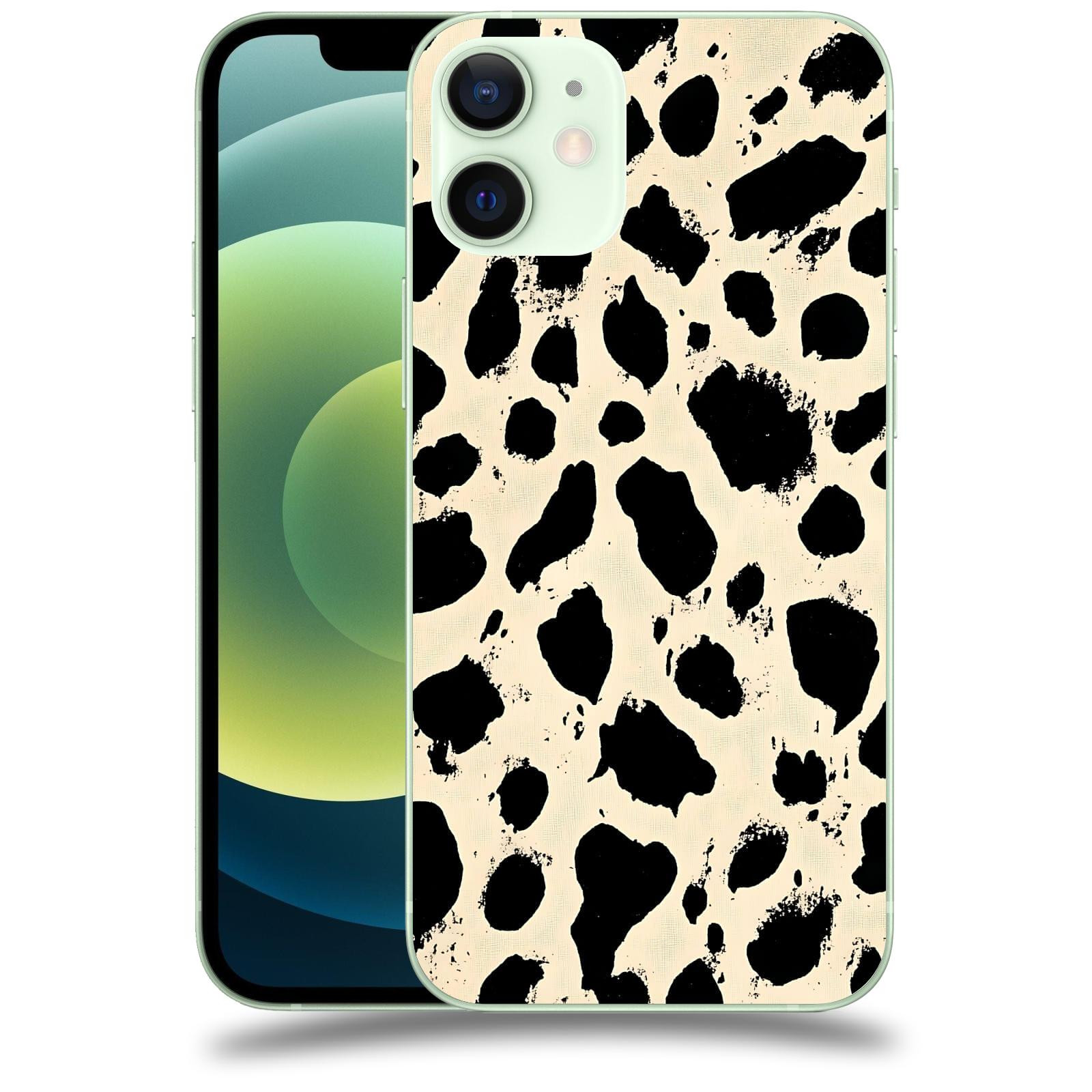 ACOVER Kryt na mobil Apple iPhone 12 mini - Black dots