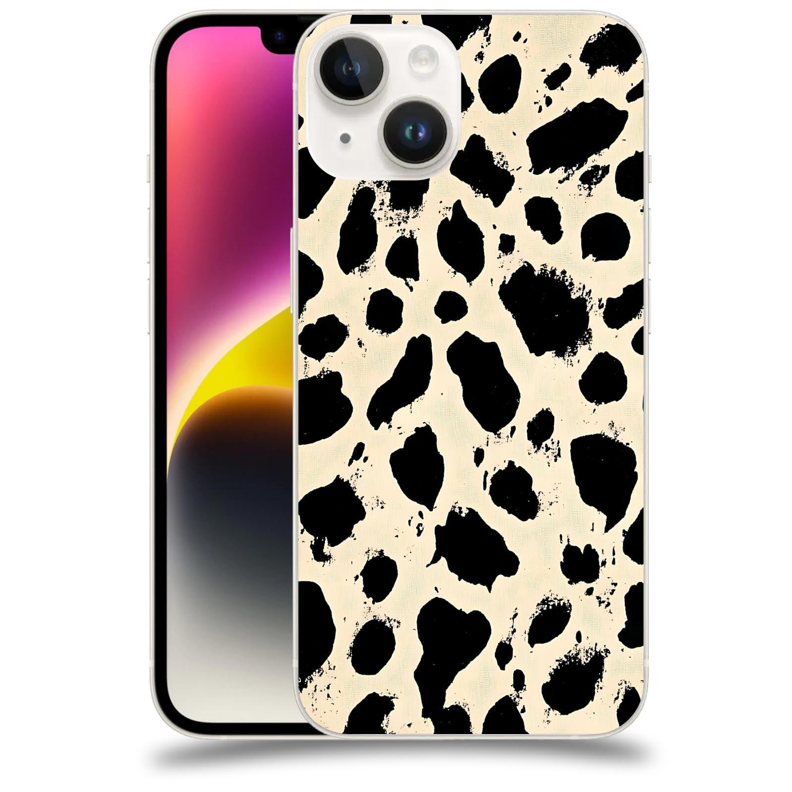 ACOVER Kryt na mobil Apple iPhone 14 - Black dots