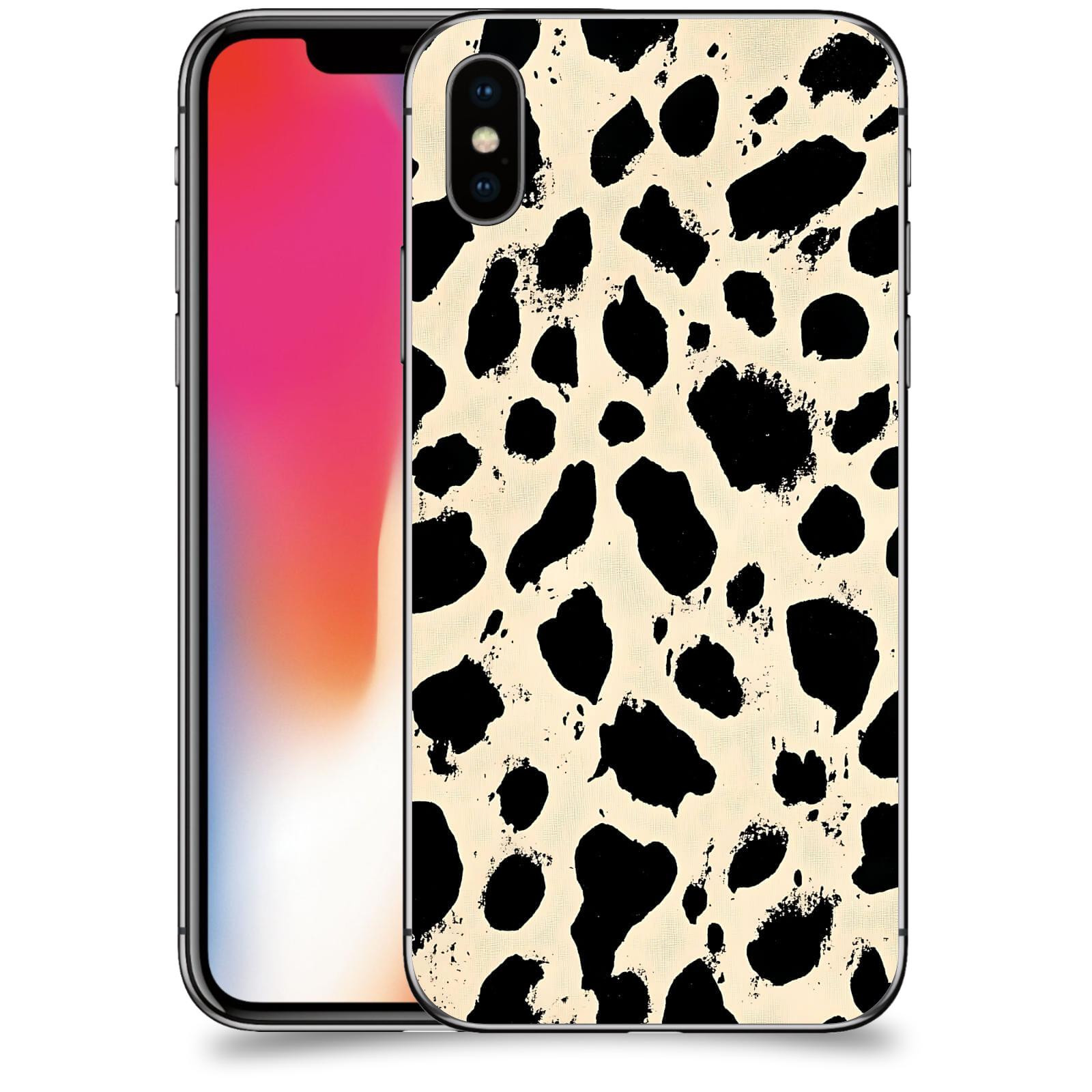 ACOVER Kryt na mobil Apple iPhone X/XS - Black dots