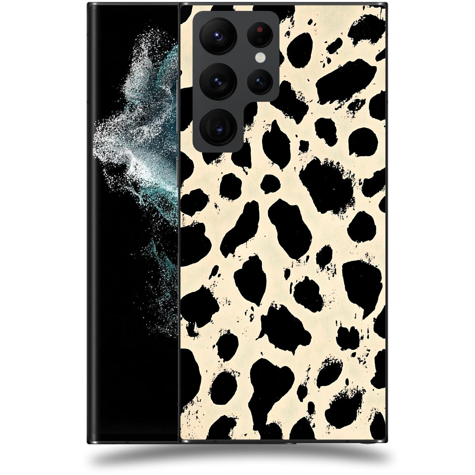 ACOVER Kryt na mobil Samsung Galaxy S22 Ultra 5G - Black dots