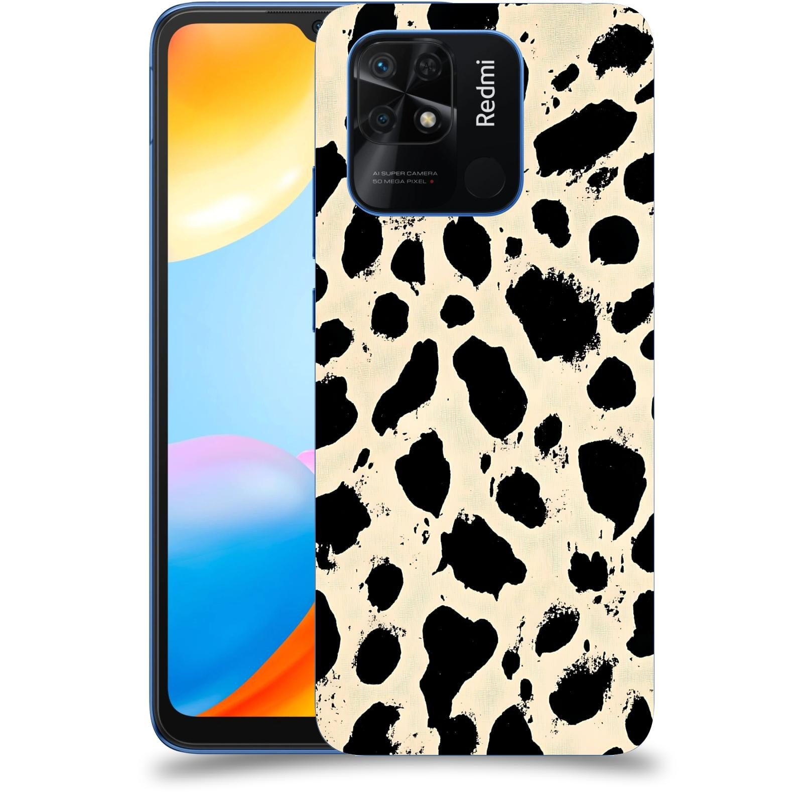 ACOVER Kryt na mobil Xiaomi Redmi 10C - Black dots