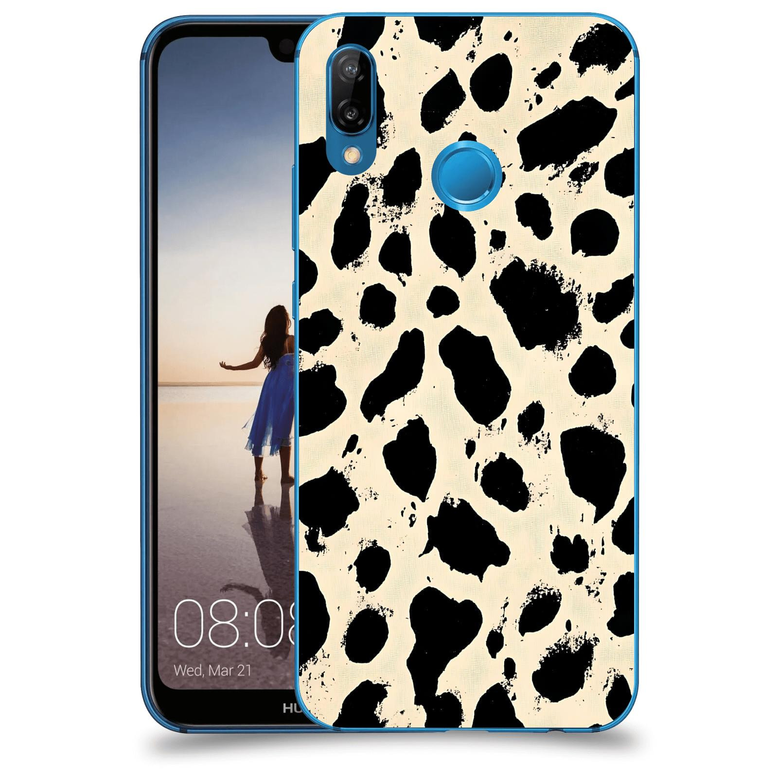 ACOVER Kryt na mobil Huawei P20 Lite - Black dots