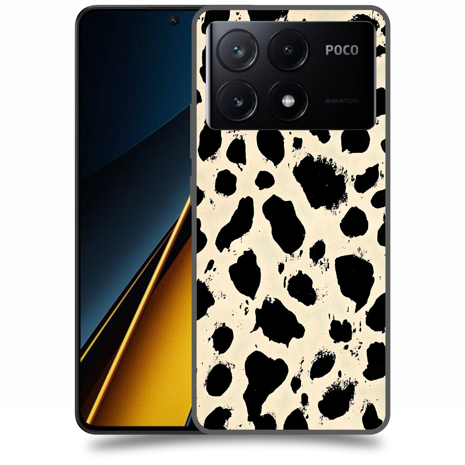 ACOVER Kryt na mobil Poco X6 Pro 5G - Black dots
