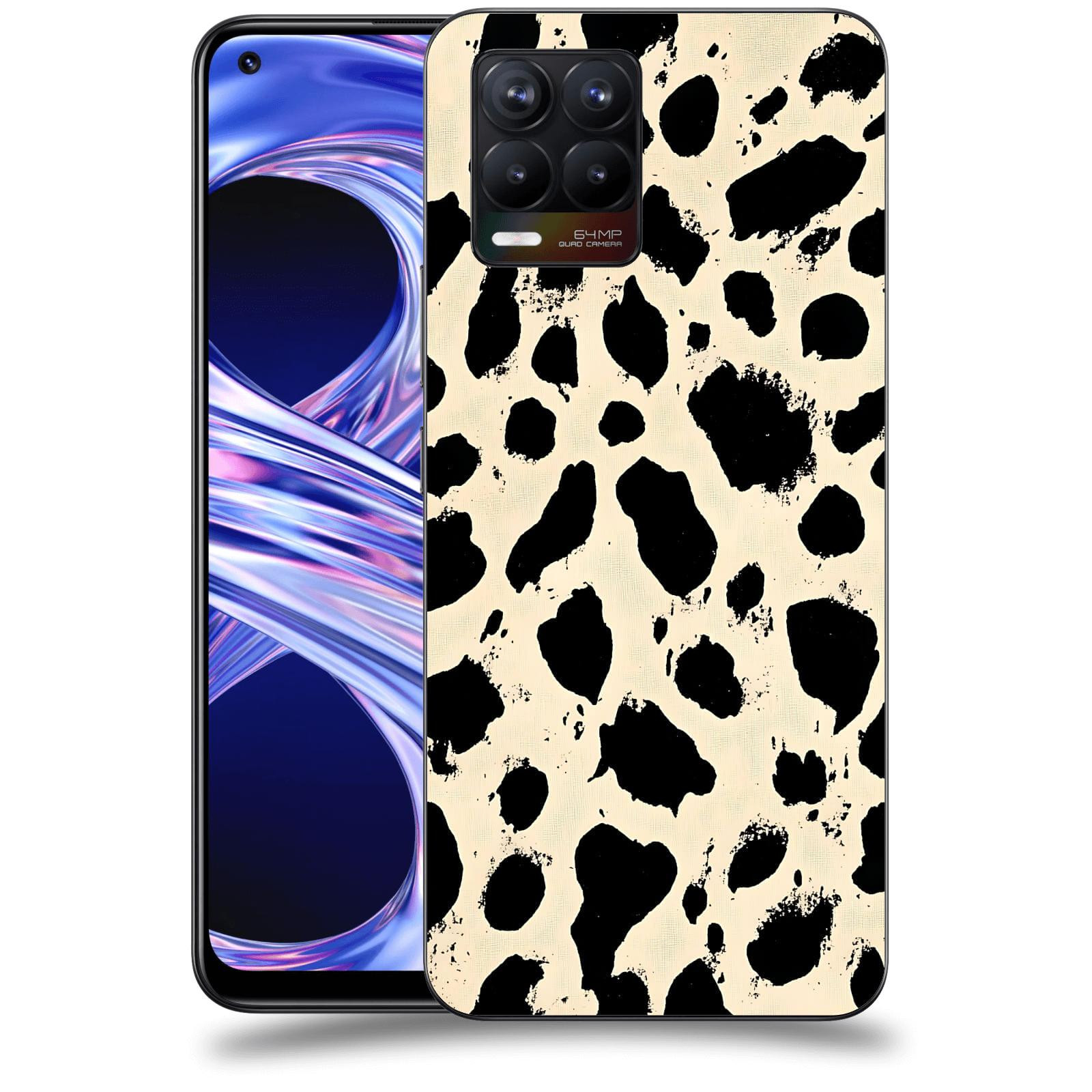 ACOVER Kryt na mobil Realme 8 - Black dots