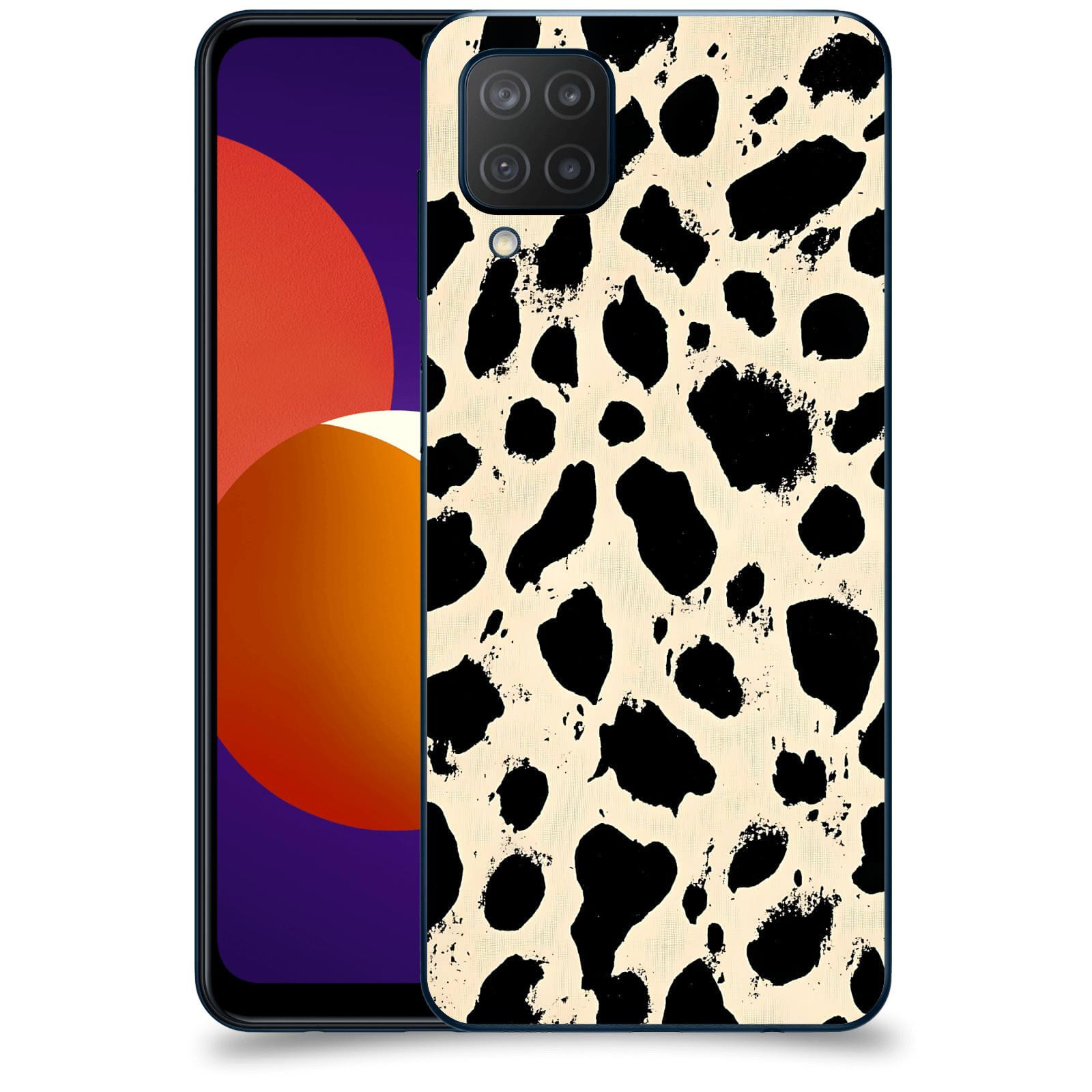 ACOVER Kryt na mobil Samsung Galaxy M12 M127F - Black dots