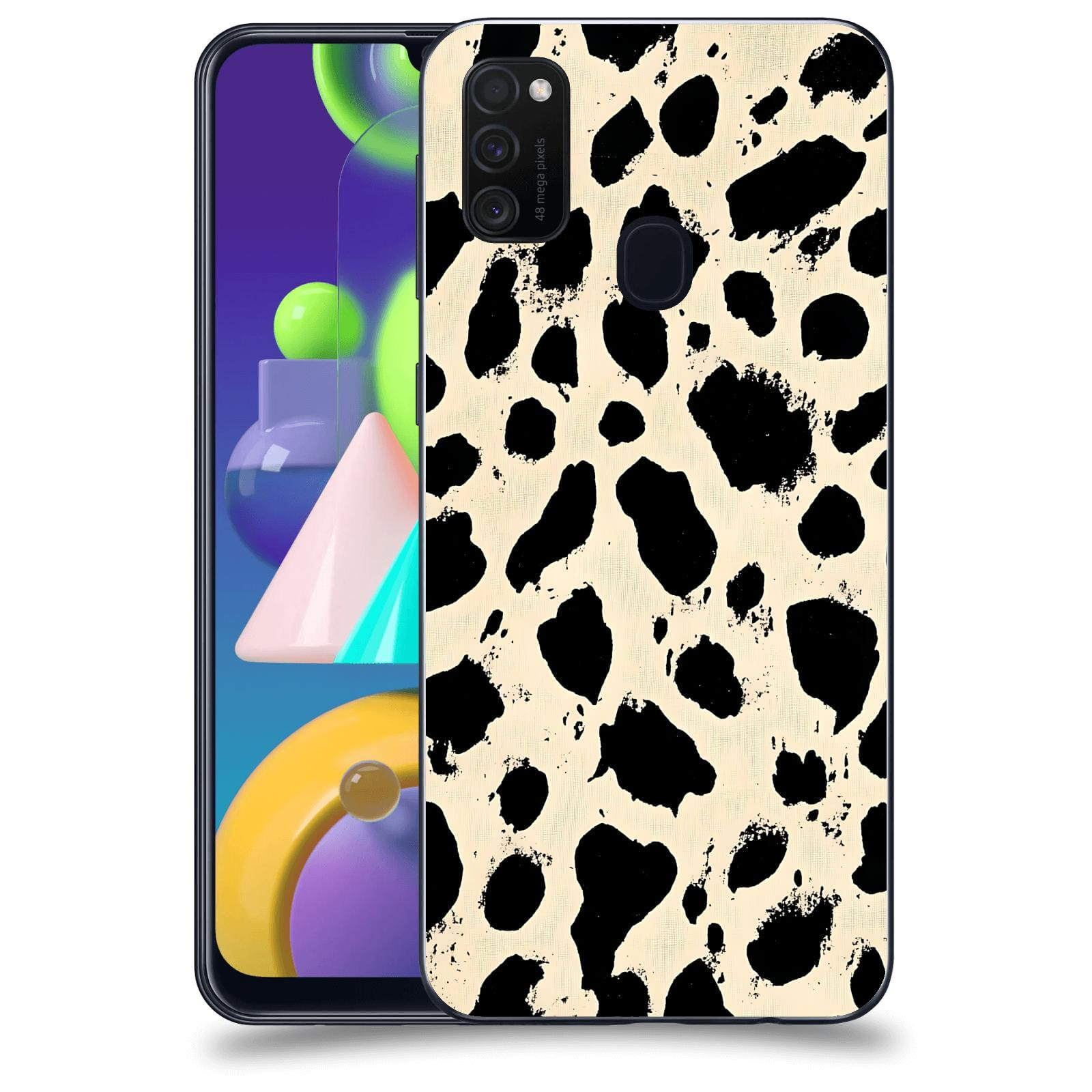 ACOVER Kryt na mobil Samsung Galaxy M21 M215F - Black dots