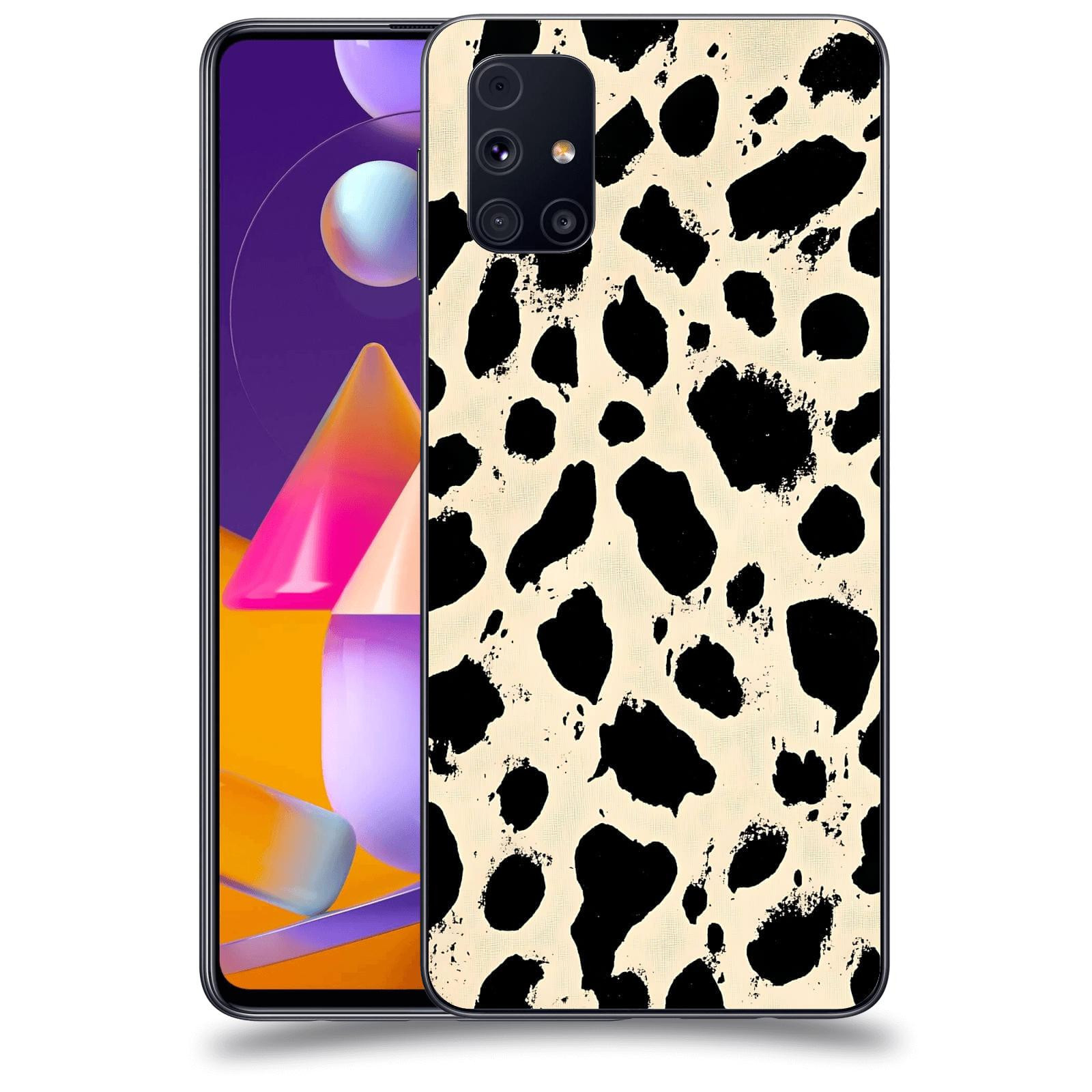ACOVER Kryt na mobil Samsung Galaxy M31s - Black dots