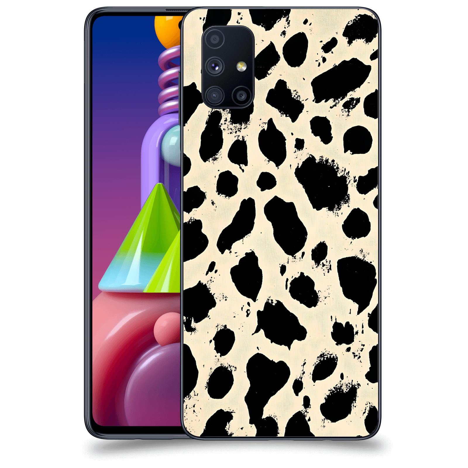 ACOVER Kryt na mobil Samsung Galaxy M51 M515F - Black dots