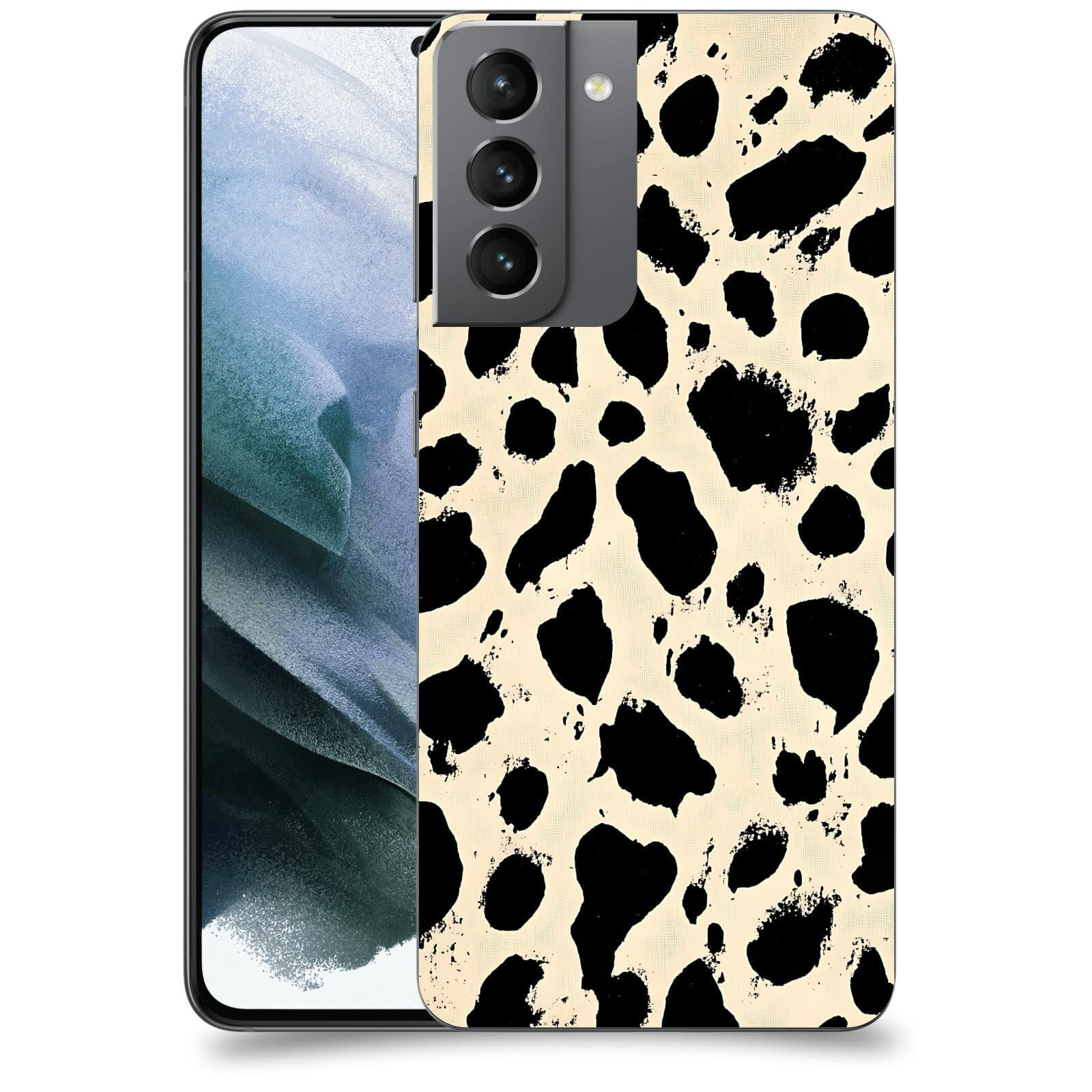 ACOVER Kryt na mobil Samsung Galaxy S21 G991B - Black dots