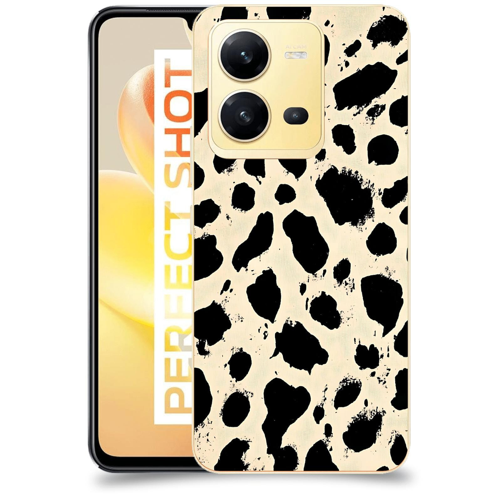 ACOVER Kryt na mobil Vivo X80 Lite - Black dots
