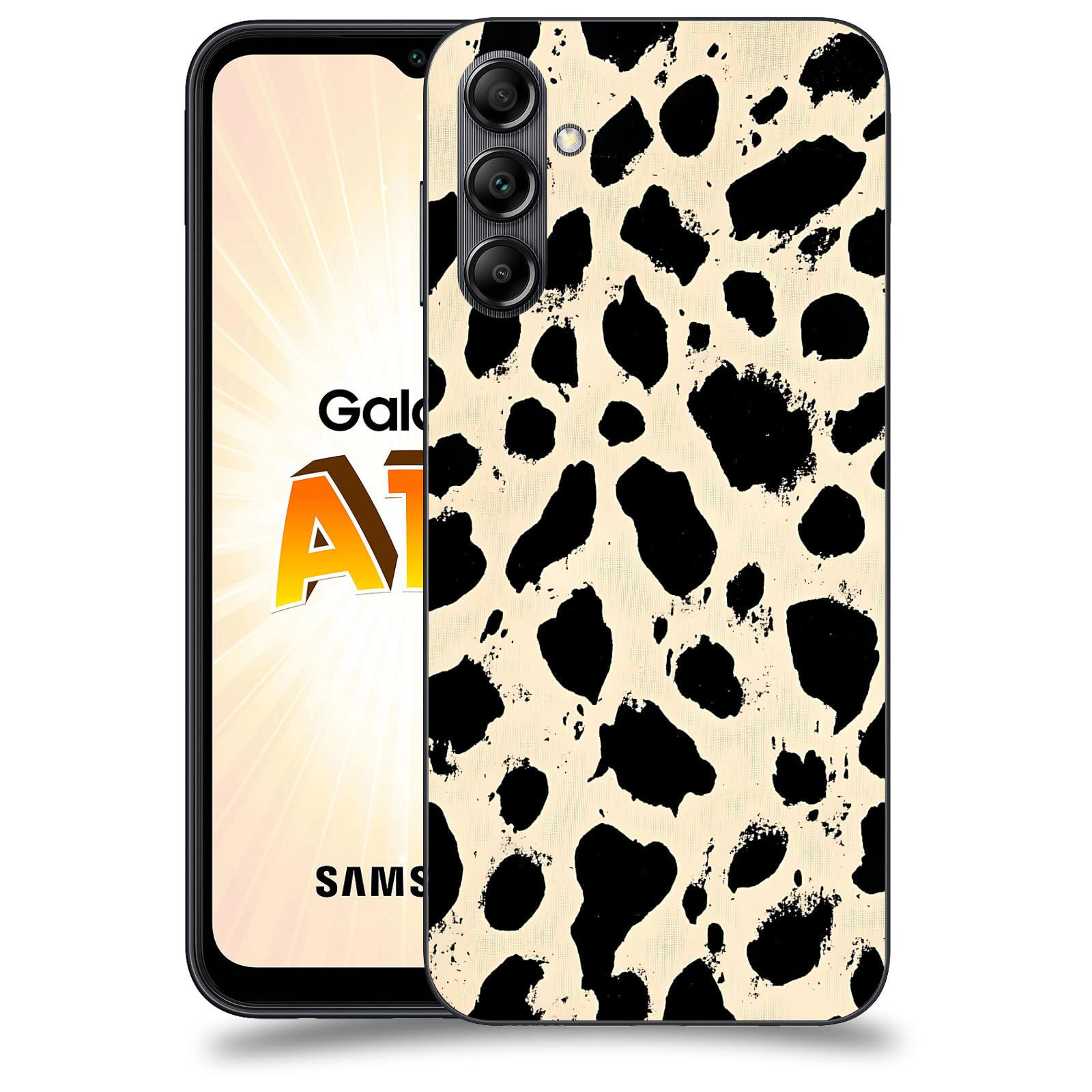 ACOVER Kryt na mobil Samsung Galaxy A14 LTE - Black dots