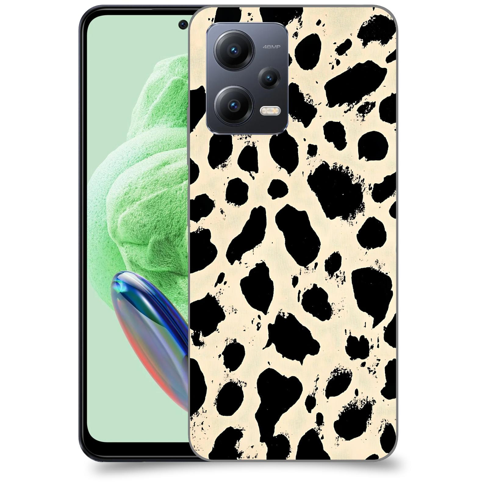 ACOVER Kryt na mobil Xiaomi Redmi Note 12 PRO 5G - Black dots