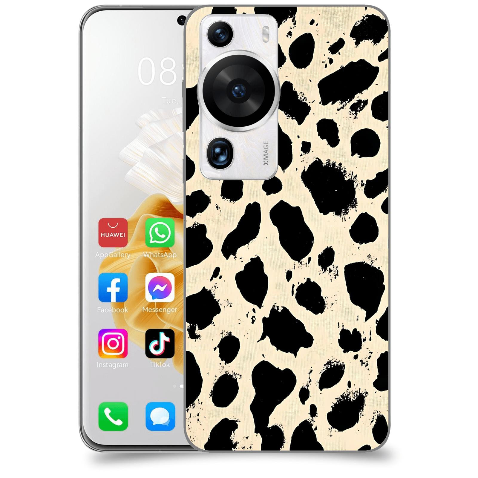 ACOVER Kryt na mobil Huawei P60 Pro - Black dots