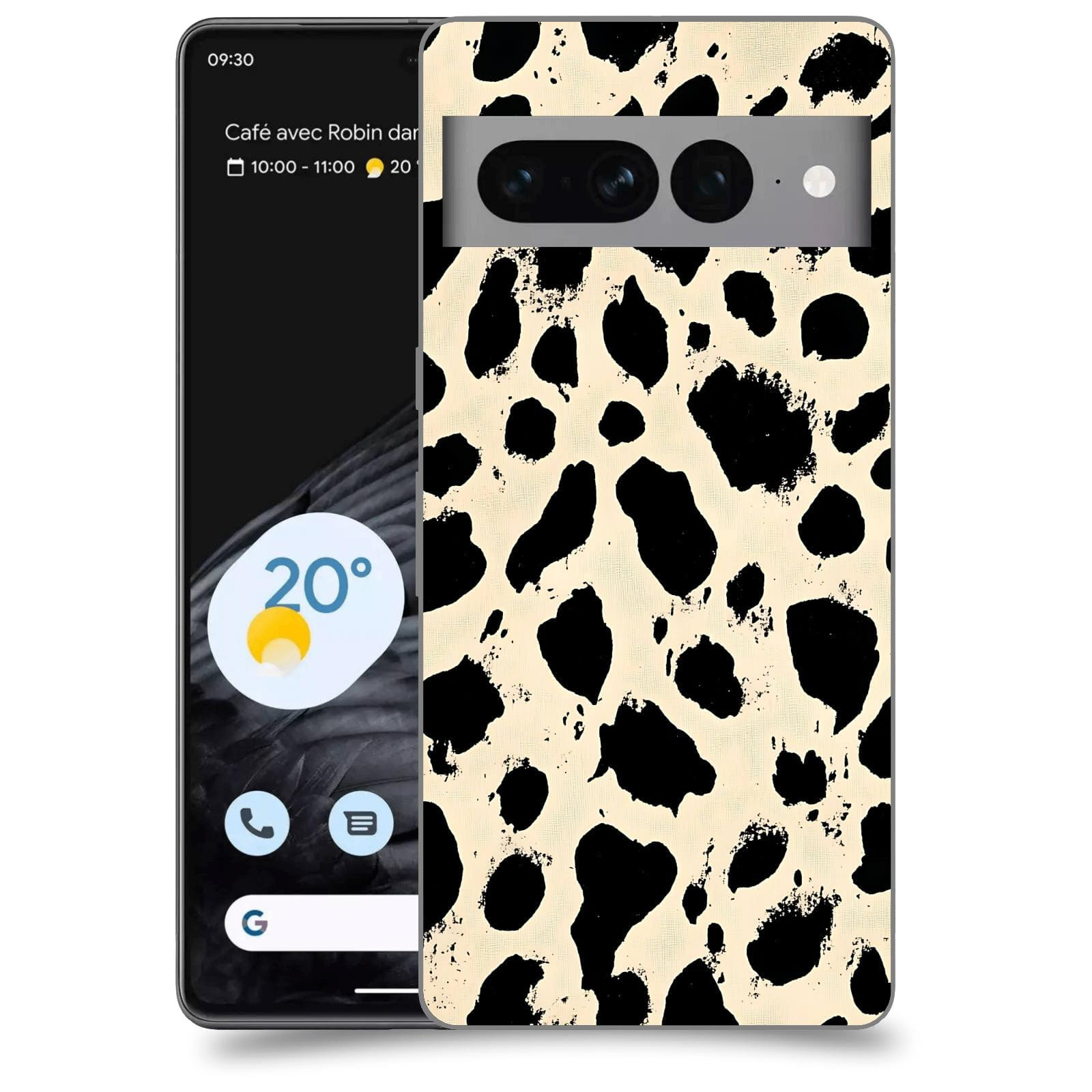 ACOVER Kryt na mobil Google pixel 7 pro - Black dots