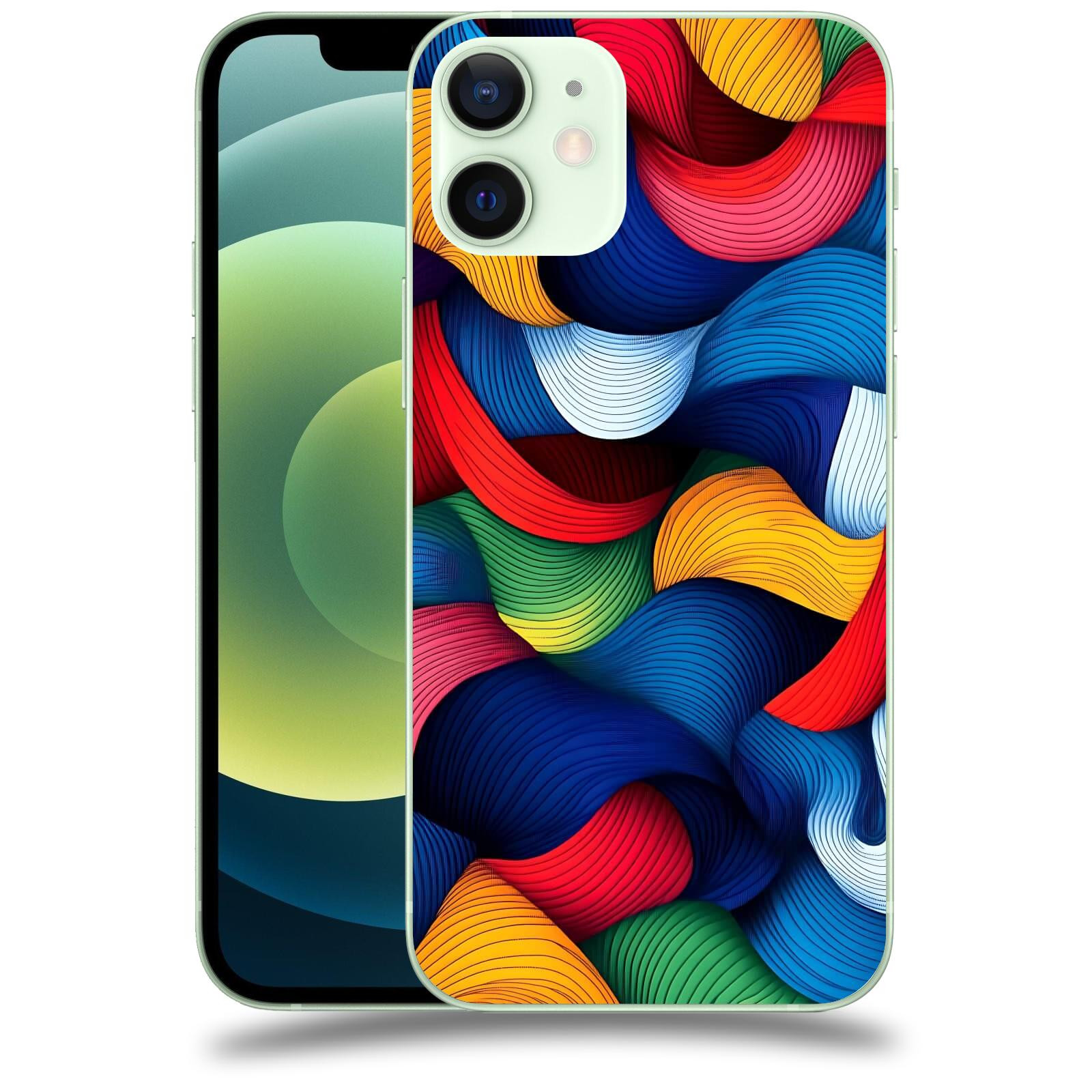 ACOVER Kryt na mobil Apple iPhone 12 mini - Barevná energie