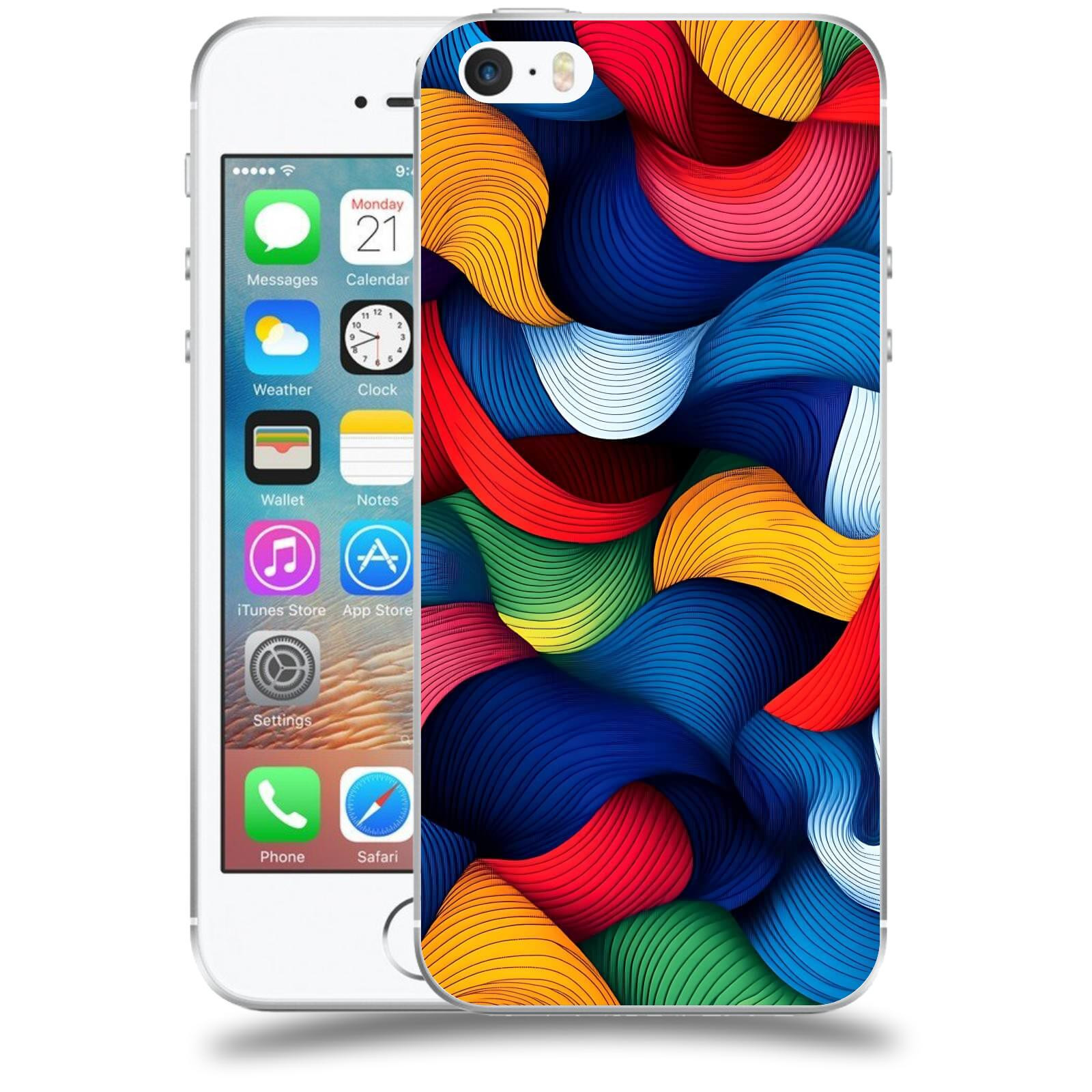 ACOVER Kryt na mobil Apple iPhone 5/5S/SE - Barevná energie