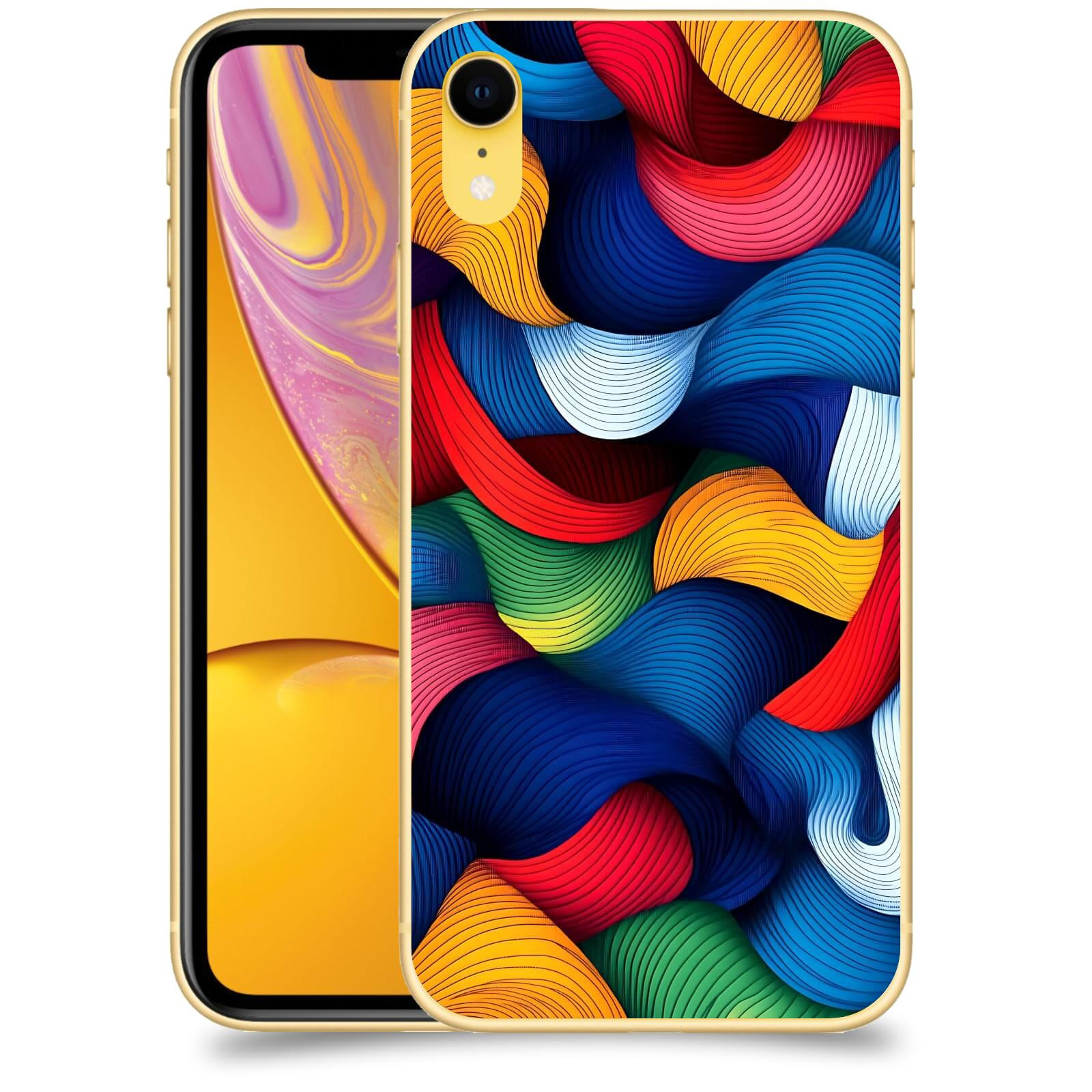 ACOVER Kryt na mobil Apple iPhone XR - Barevná energie