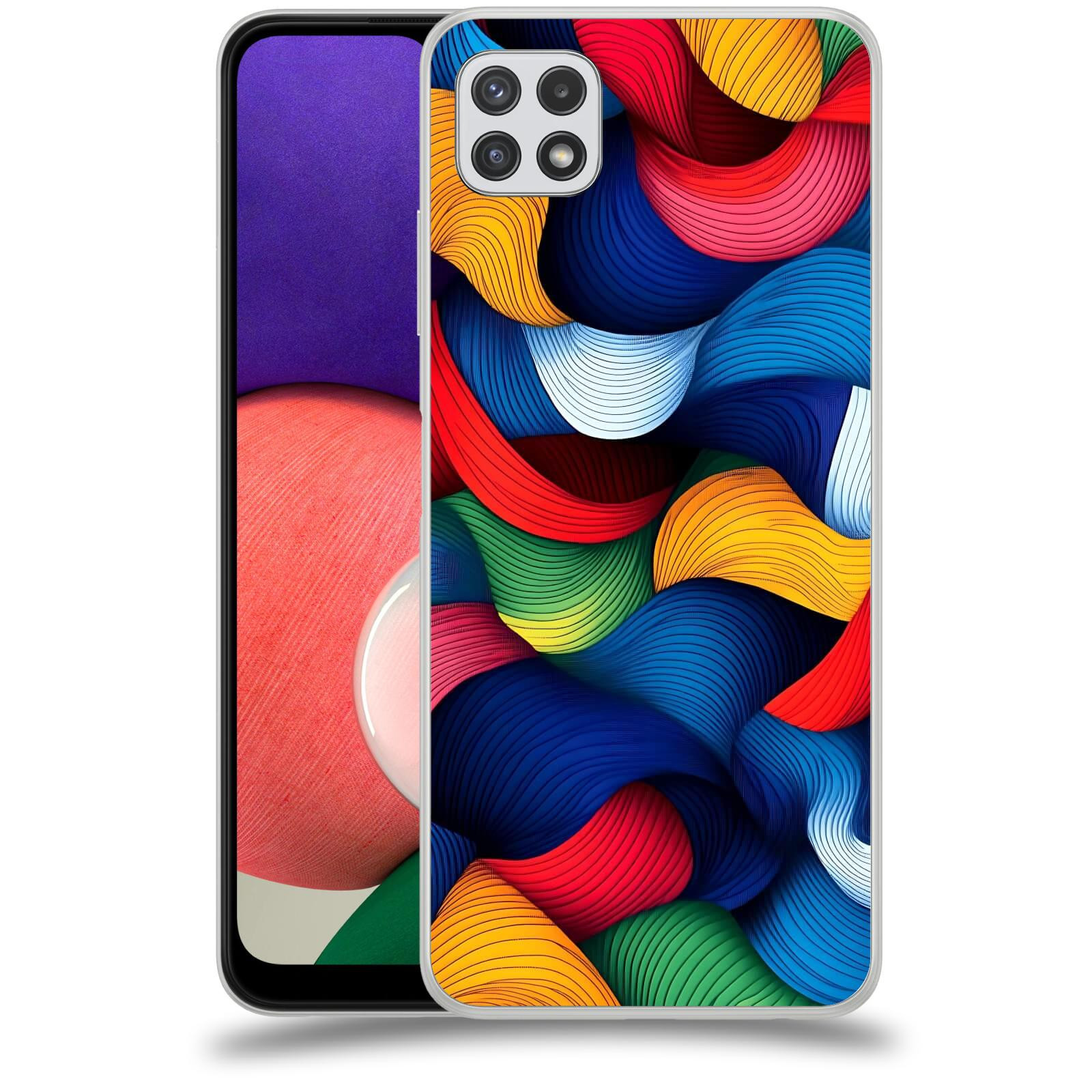 ACOVER Kryt na mobil Samsung Galaxy A22 A225F - Barevná energie