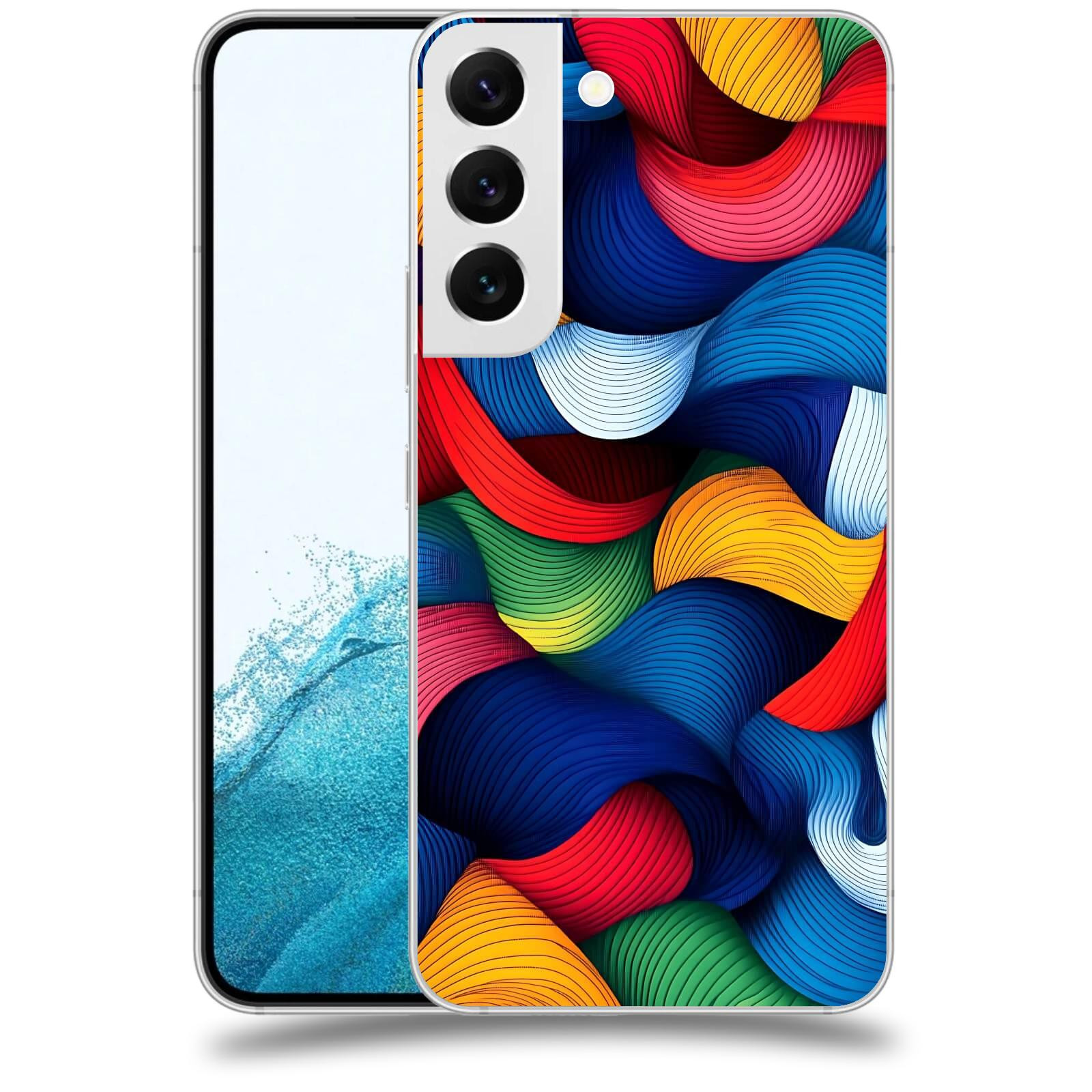 ACOVER Kryt na mobil Samsung Galaxy S22 5G - Barevná energie