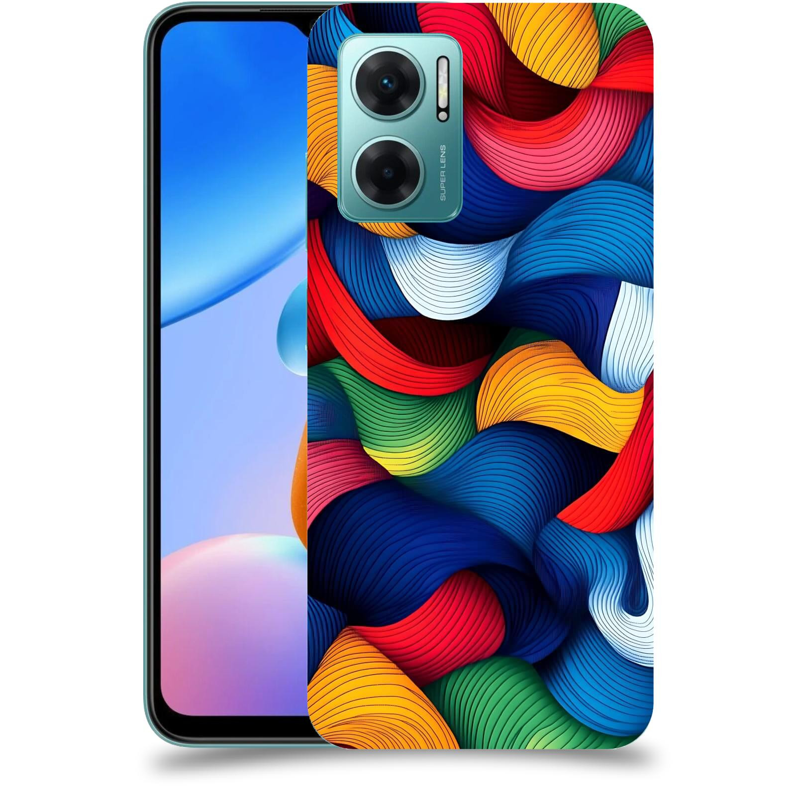 ACOVER Kryt na mobil Xiaomi Redmi 10 5G - Barevná energie
