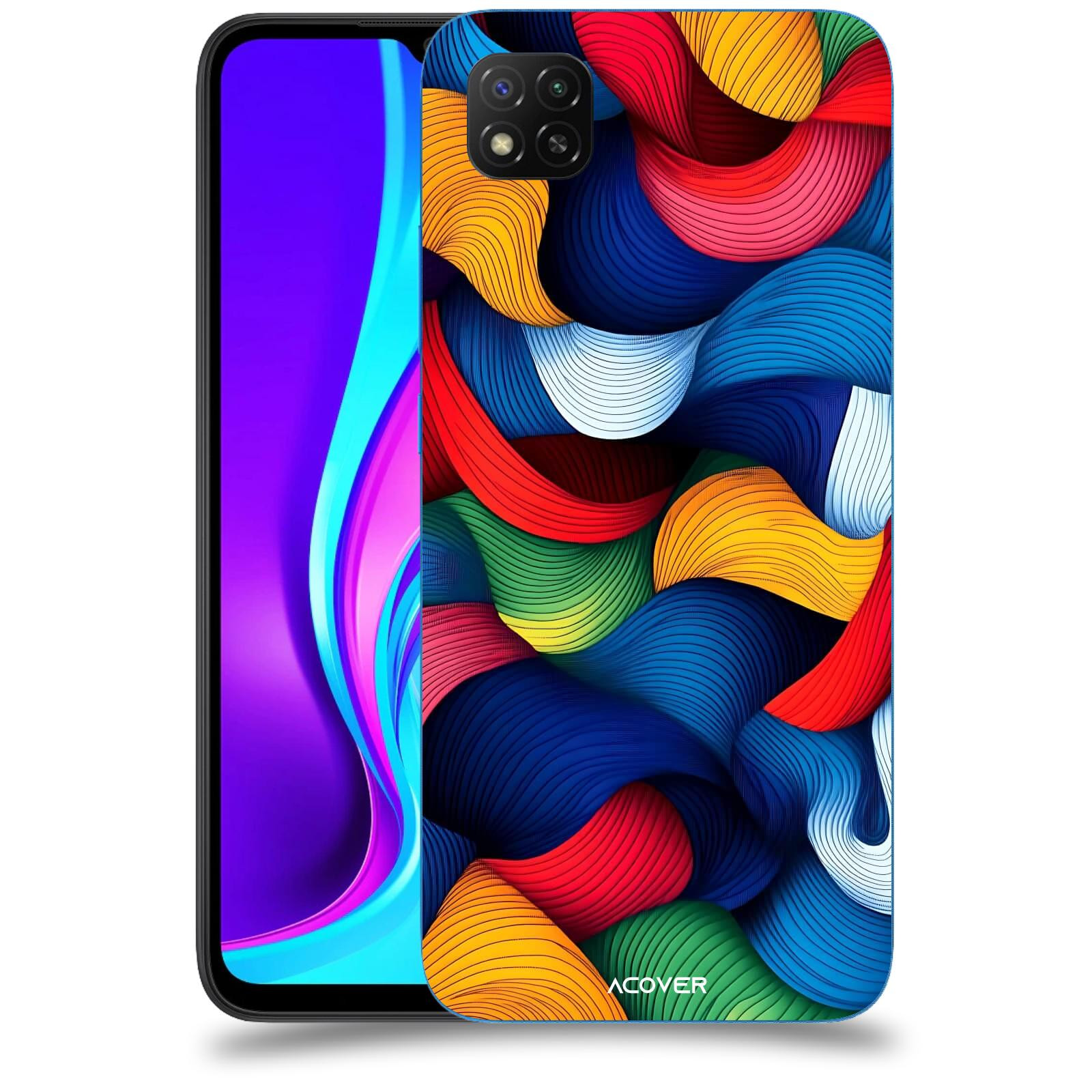 ACOVER Kryt na mobil Xiaomi Redmi 9C - Barevná energie