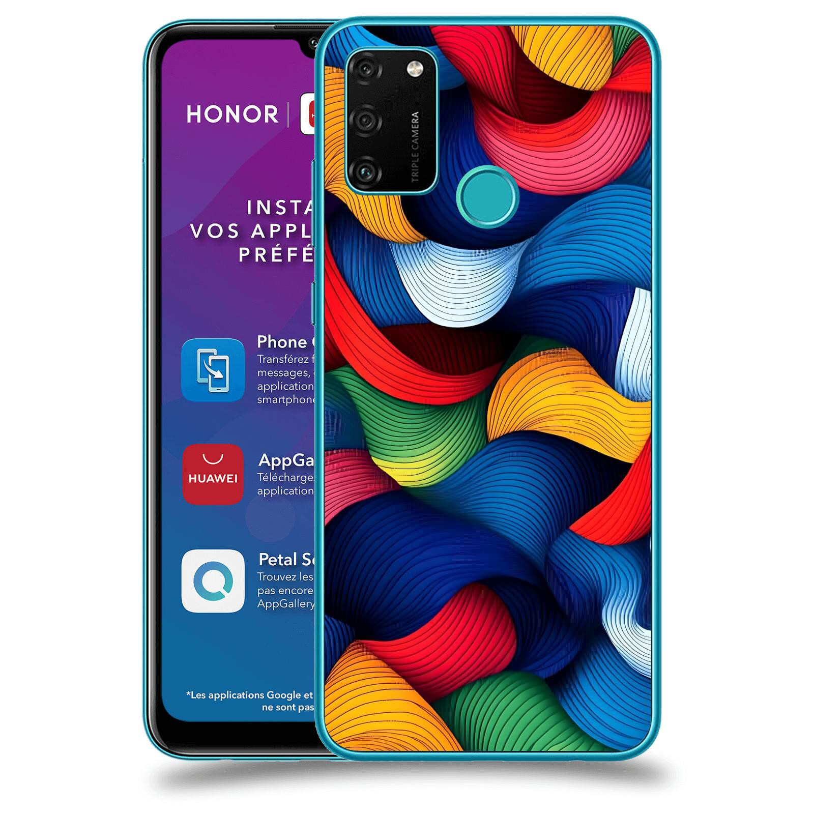 ACOVER Kryt na mobil Honor 9A - Barevná energie