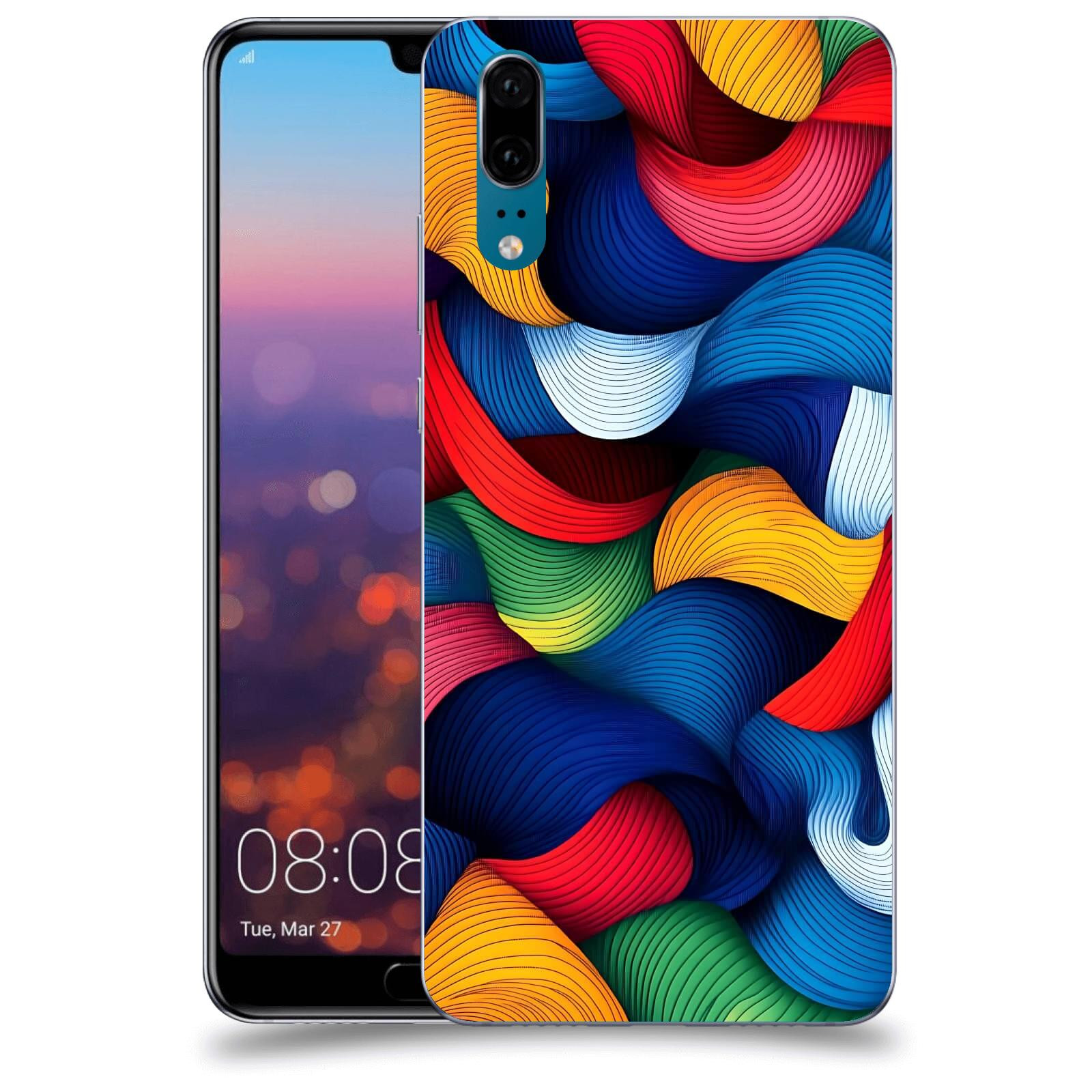 ACOVER Kryt na mobil Huawei P20 - Barevná energie